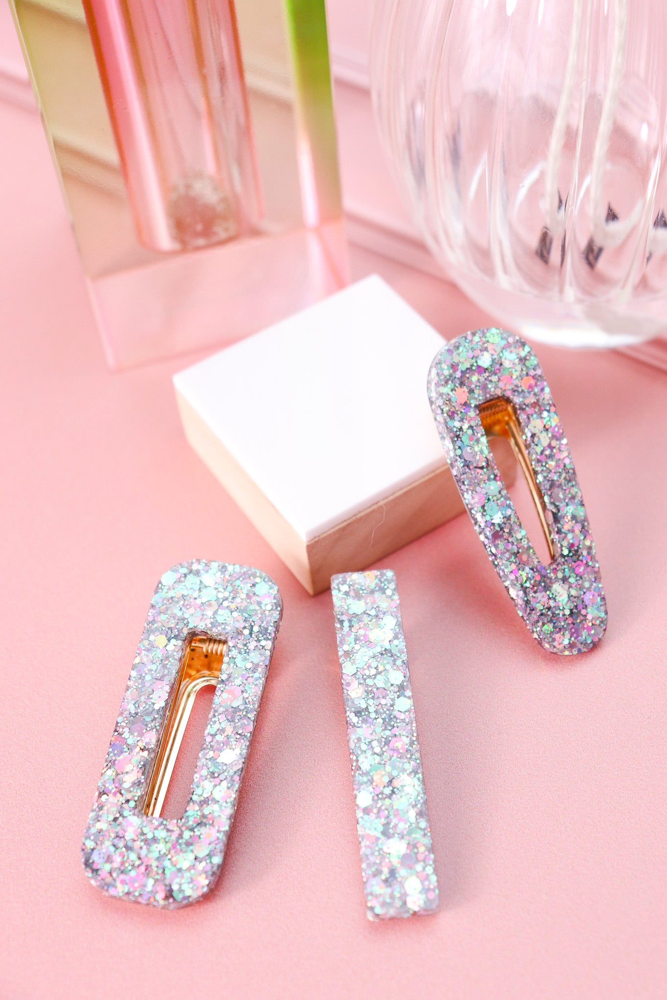 Barrette Argent magique