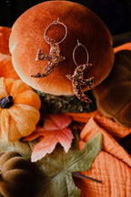 Boucles d'oreilles Oiseaux Bronze