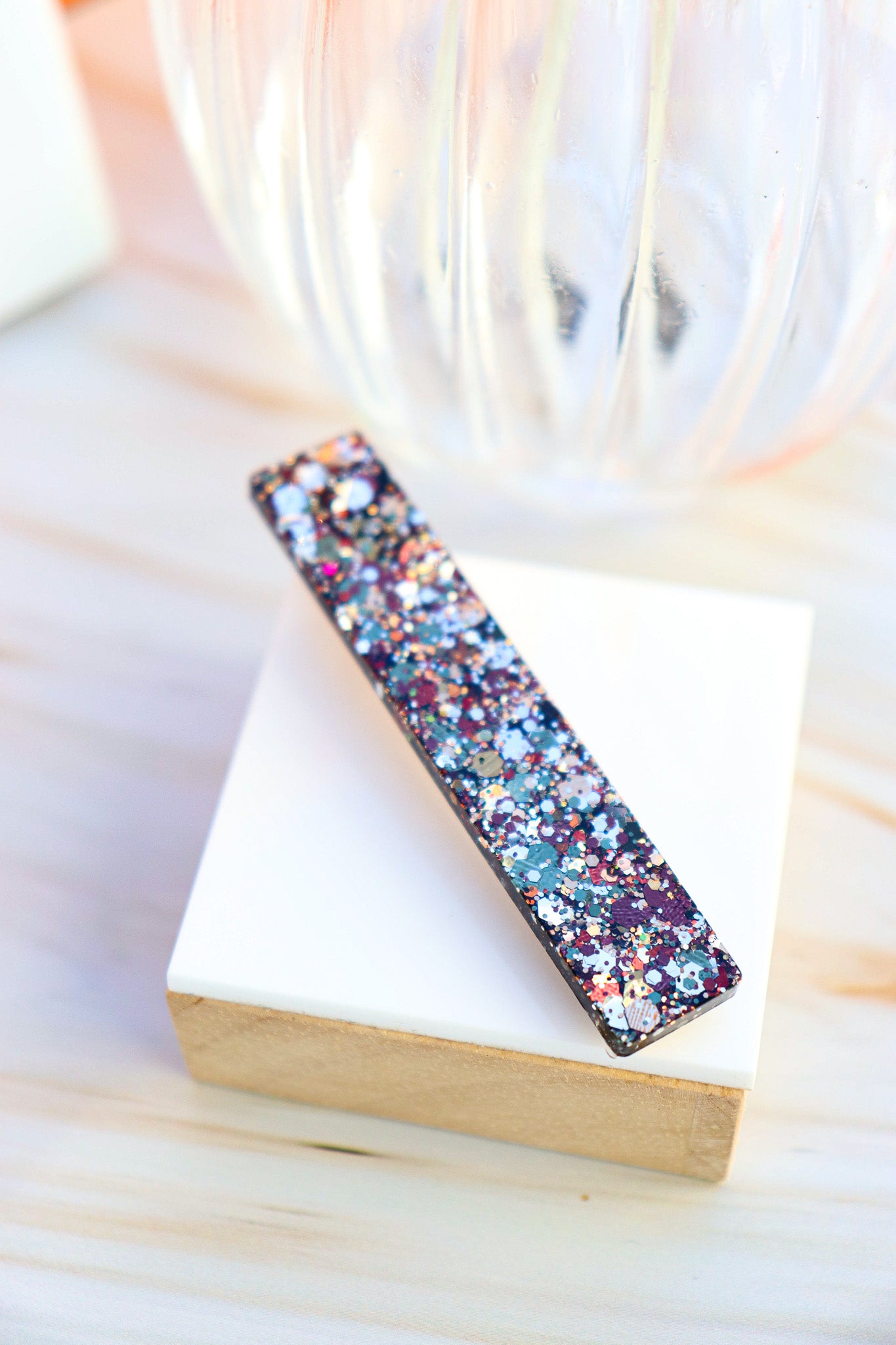 Barrette Paillettes Army