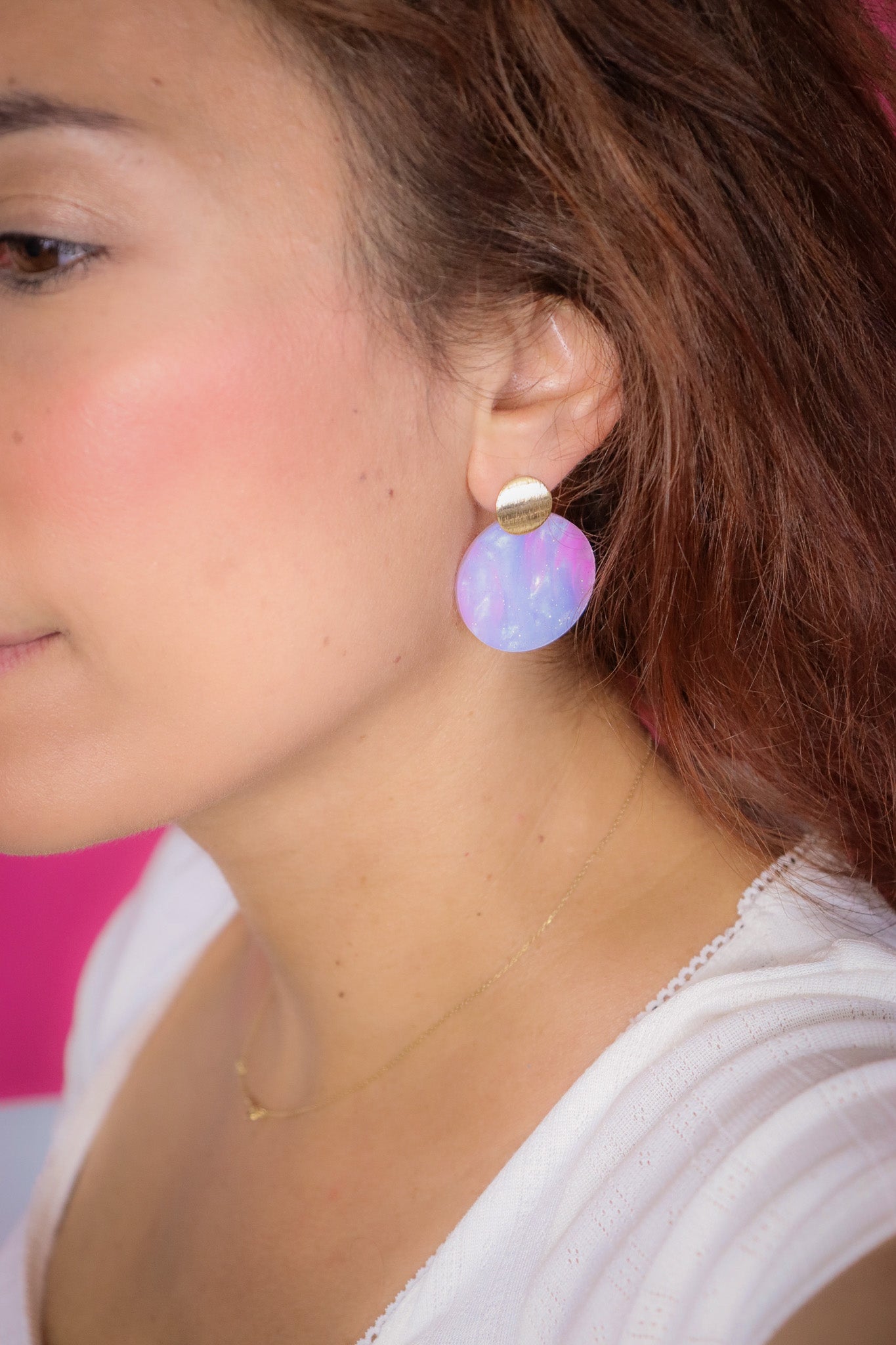 Boucles d'oreilles Béa Milkshake