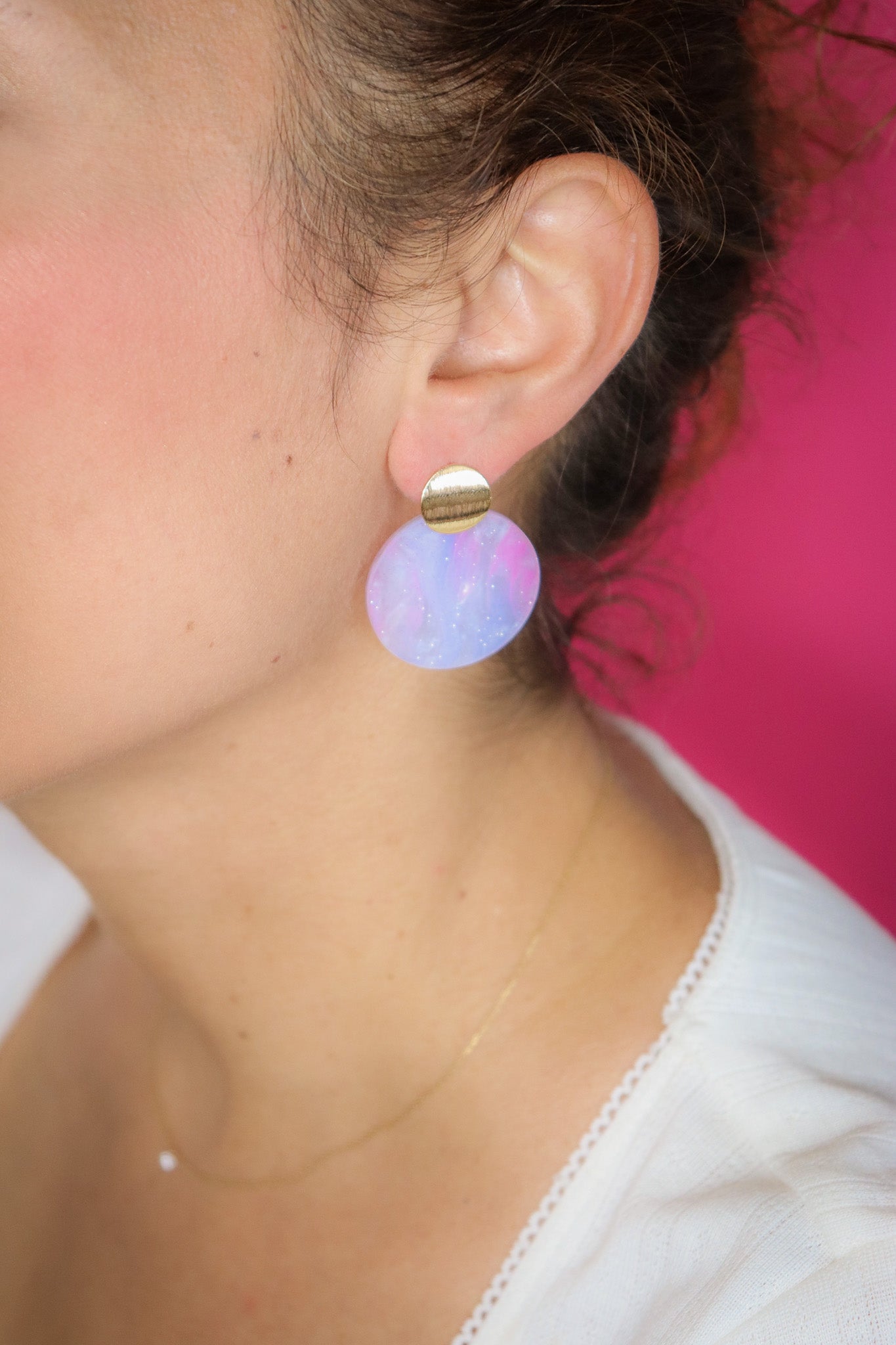 Boucles d'oreilles Béa Milkshake