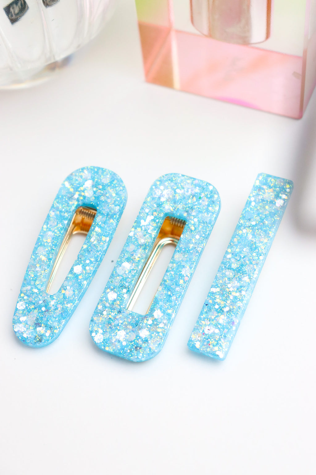 Barrette Bleu Piscine
