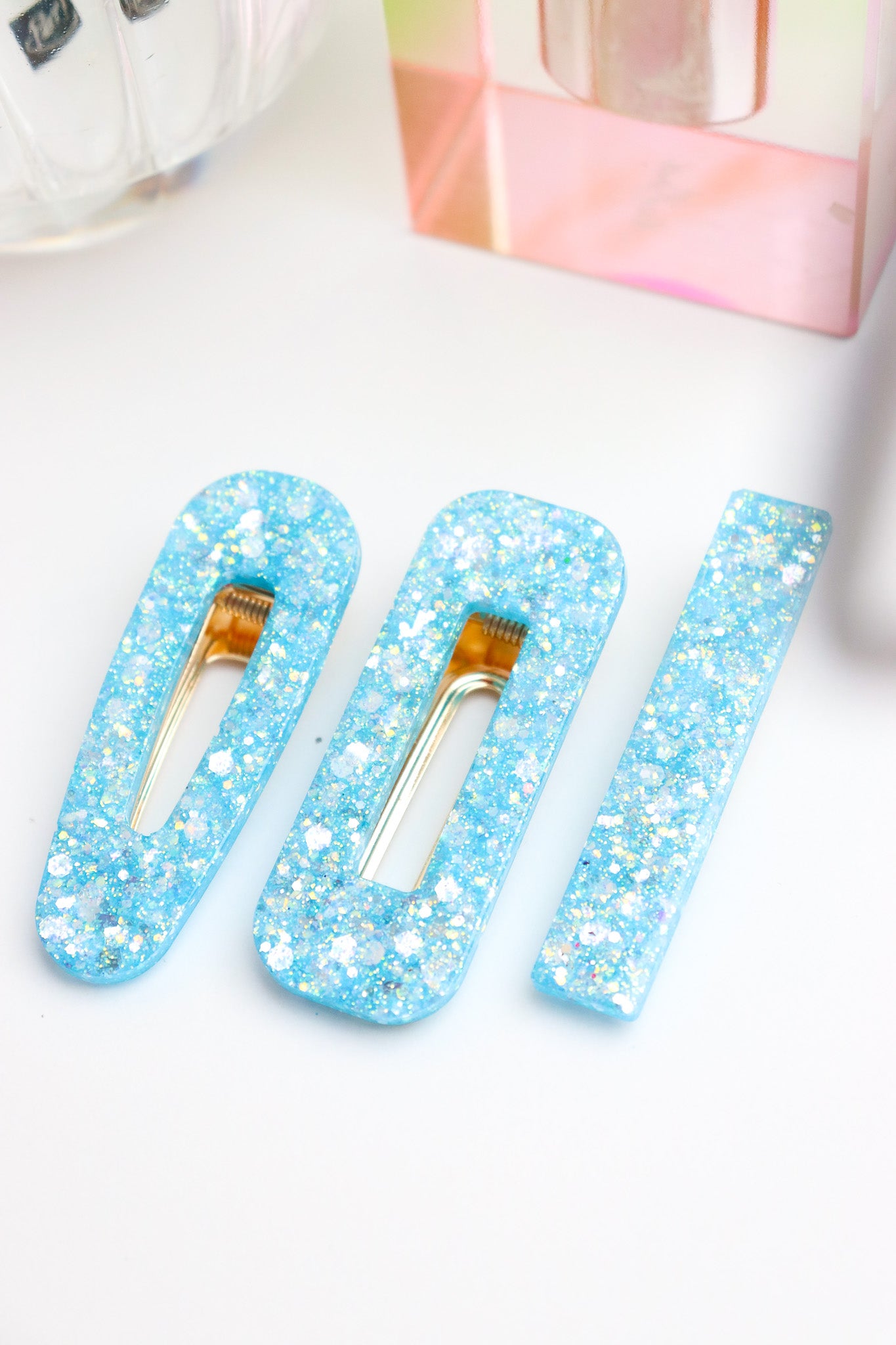 Barrette Bleu Piscine