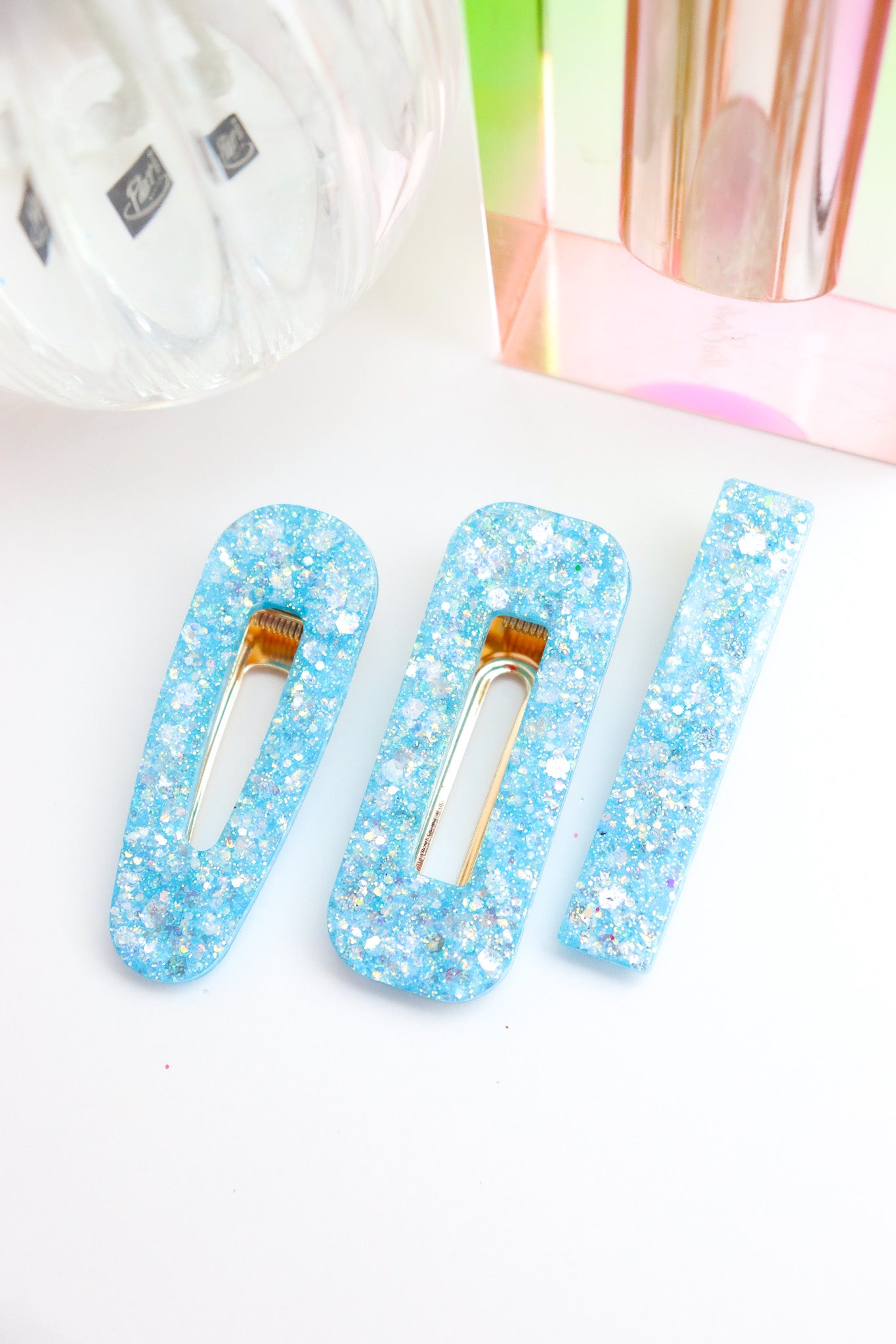 Barrette Bleu Piscine