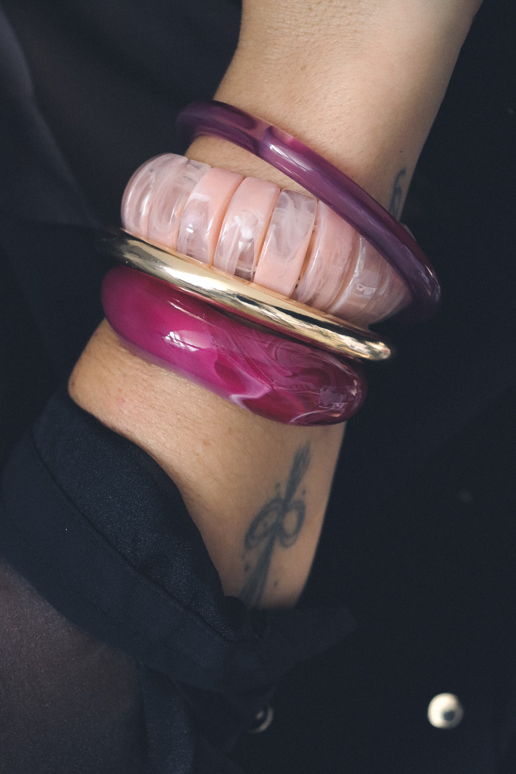 Bracelet Maé 3/4 violine