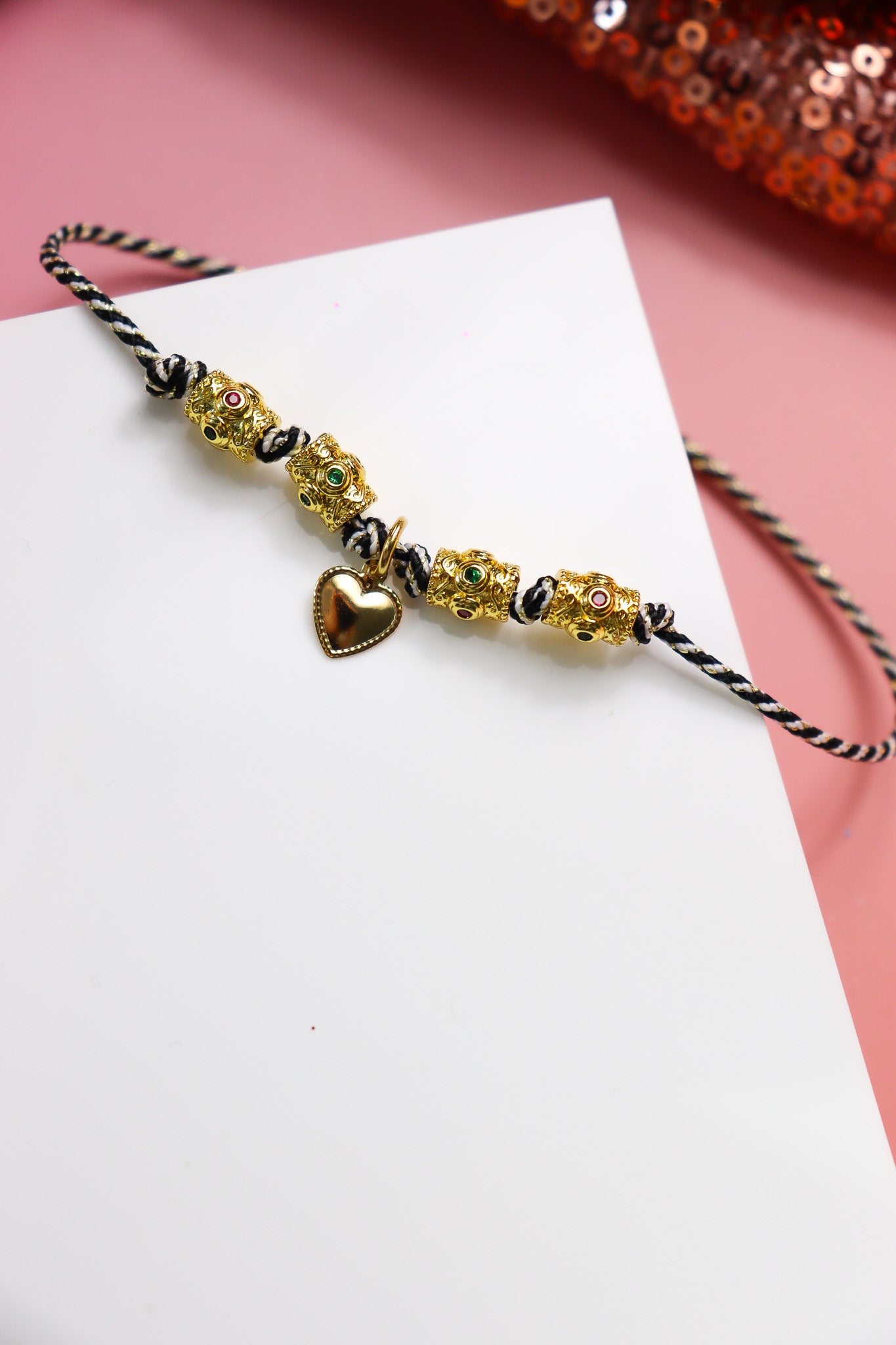 Bracelet Kori Noir argent