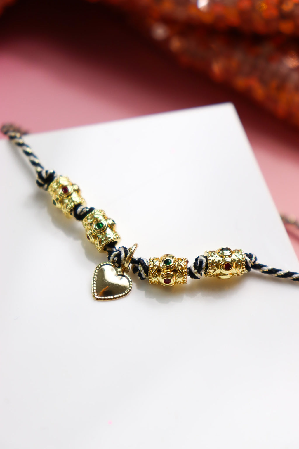 Bracelet Kori Noir argent