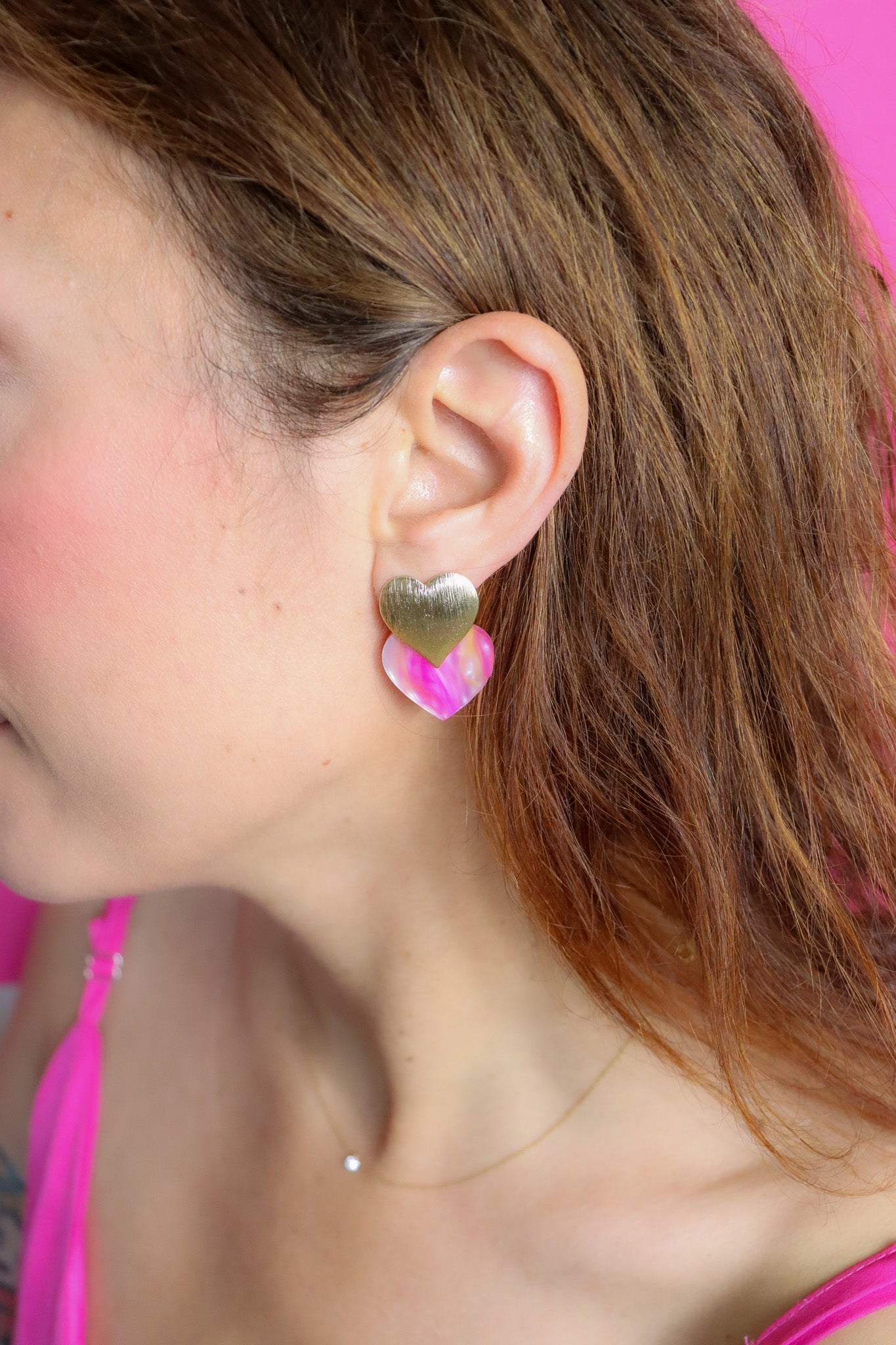 Boucles d'oreilles Caroline Nacré Tropique