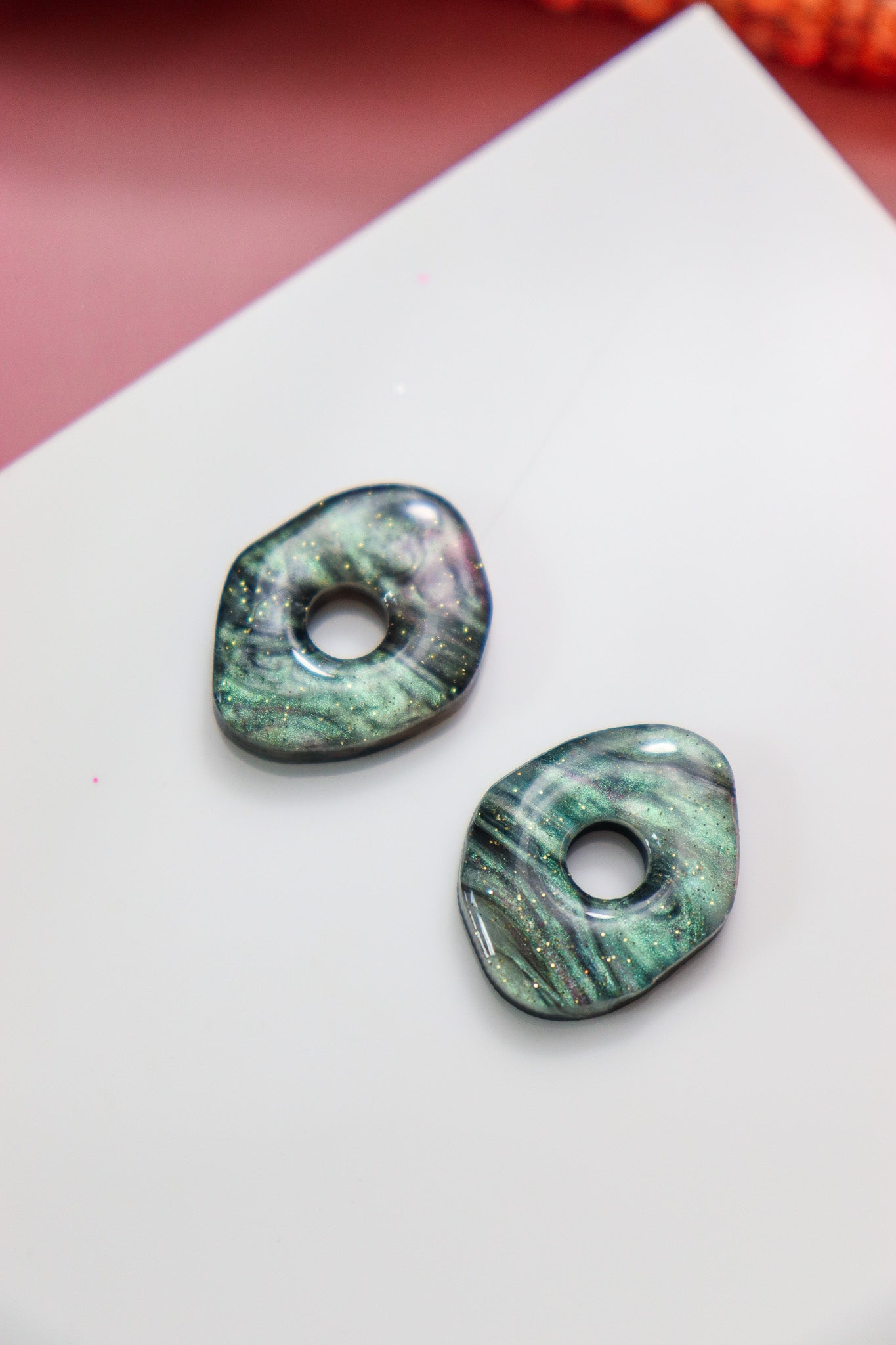 Créoles Céleste Agathe Vert