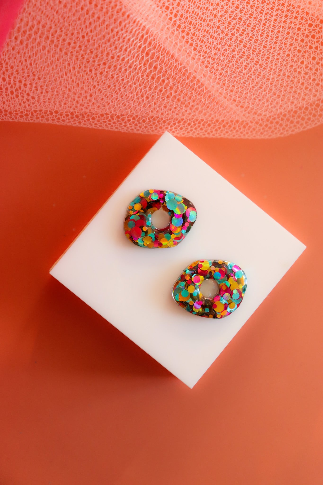 Créoles Céleste Joie vert