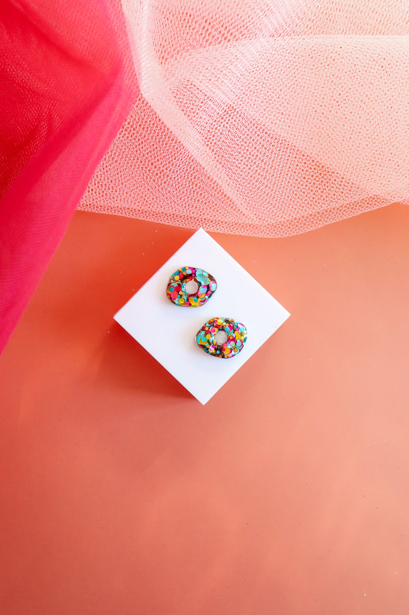 Créoles Céleste Joie vert