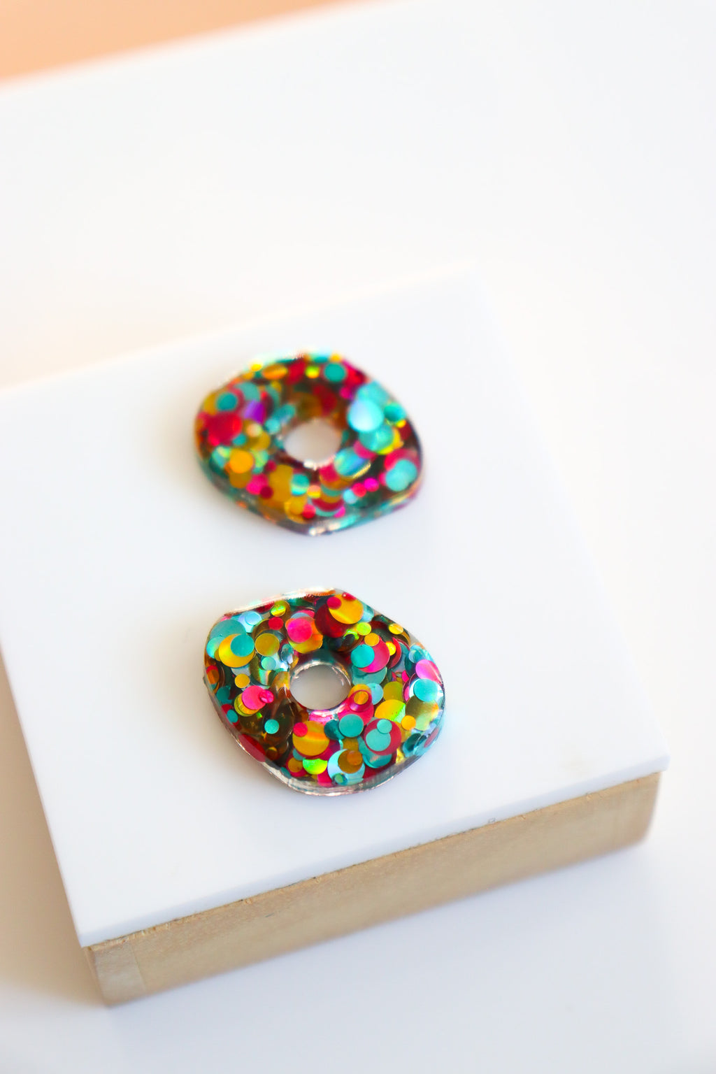 Créoles Céleste Joie vert