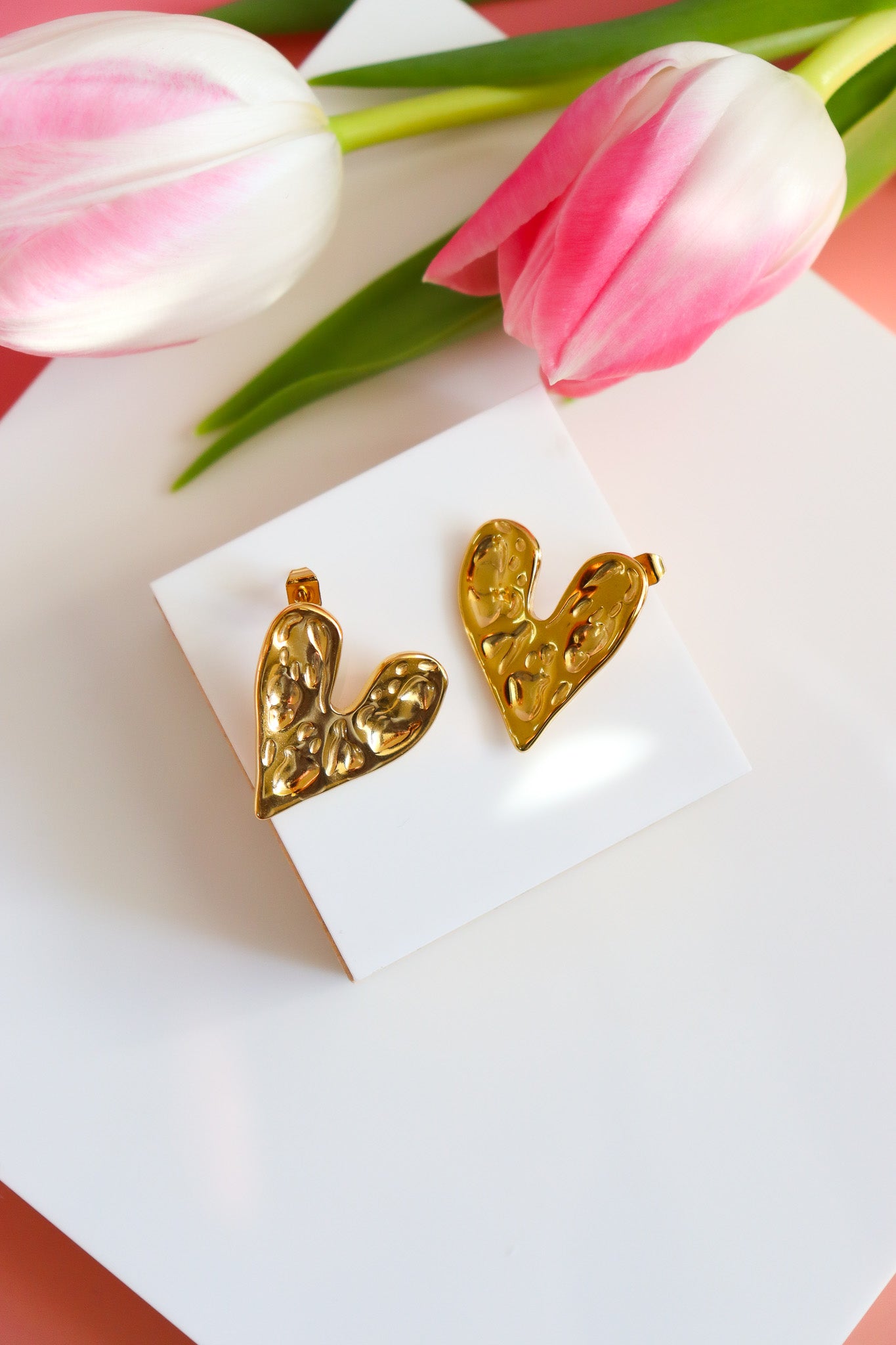 Boucles d'oreilles Coeur Leger