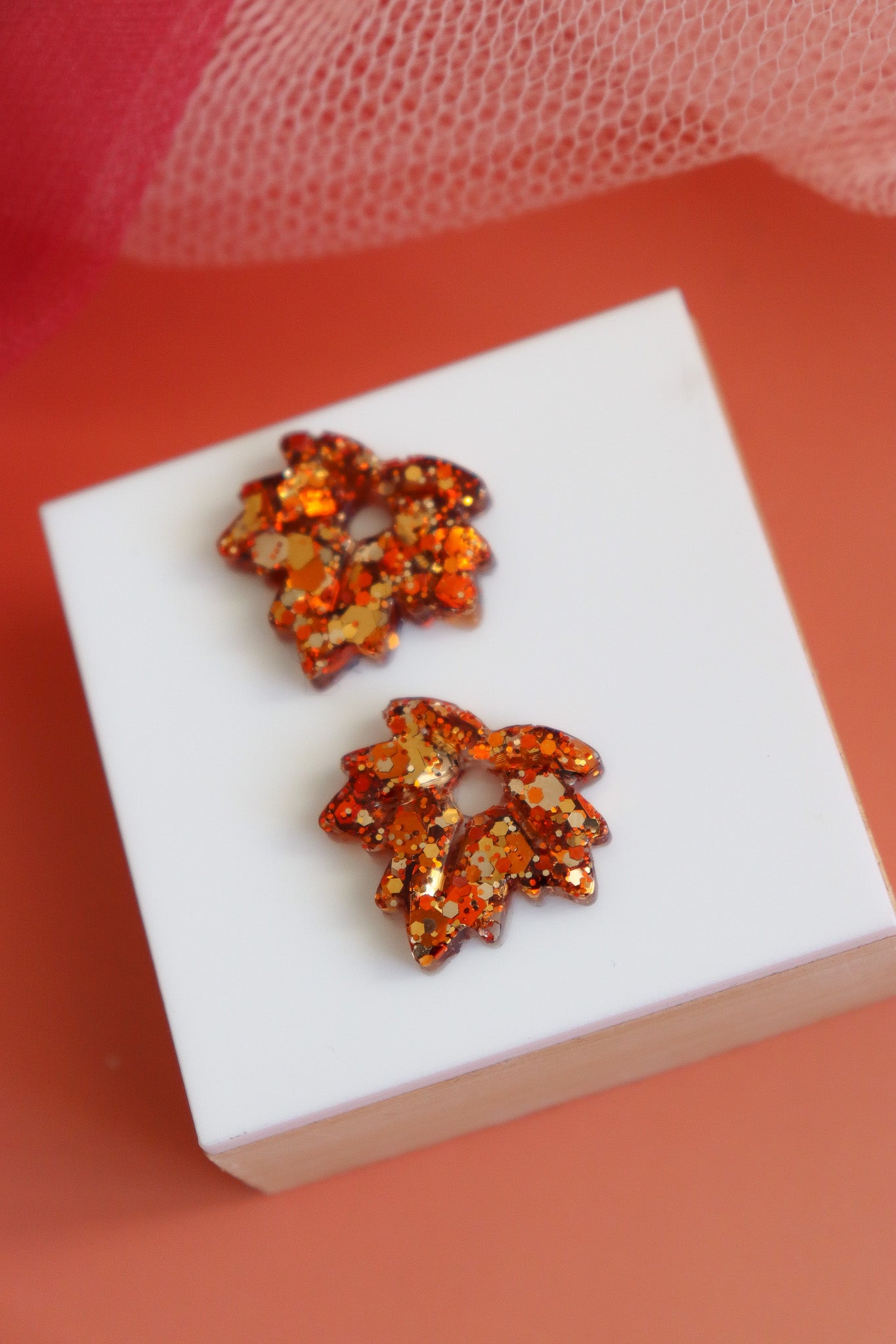 Créoles Feuille Cuivre