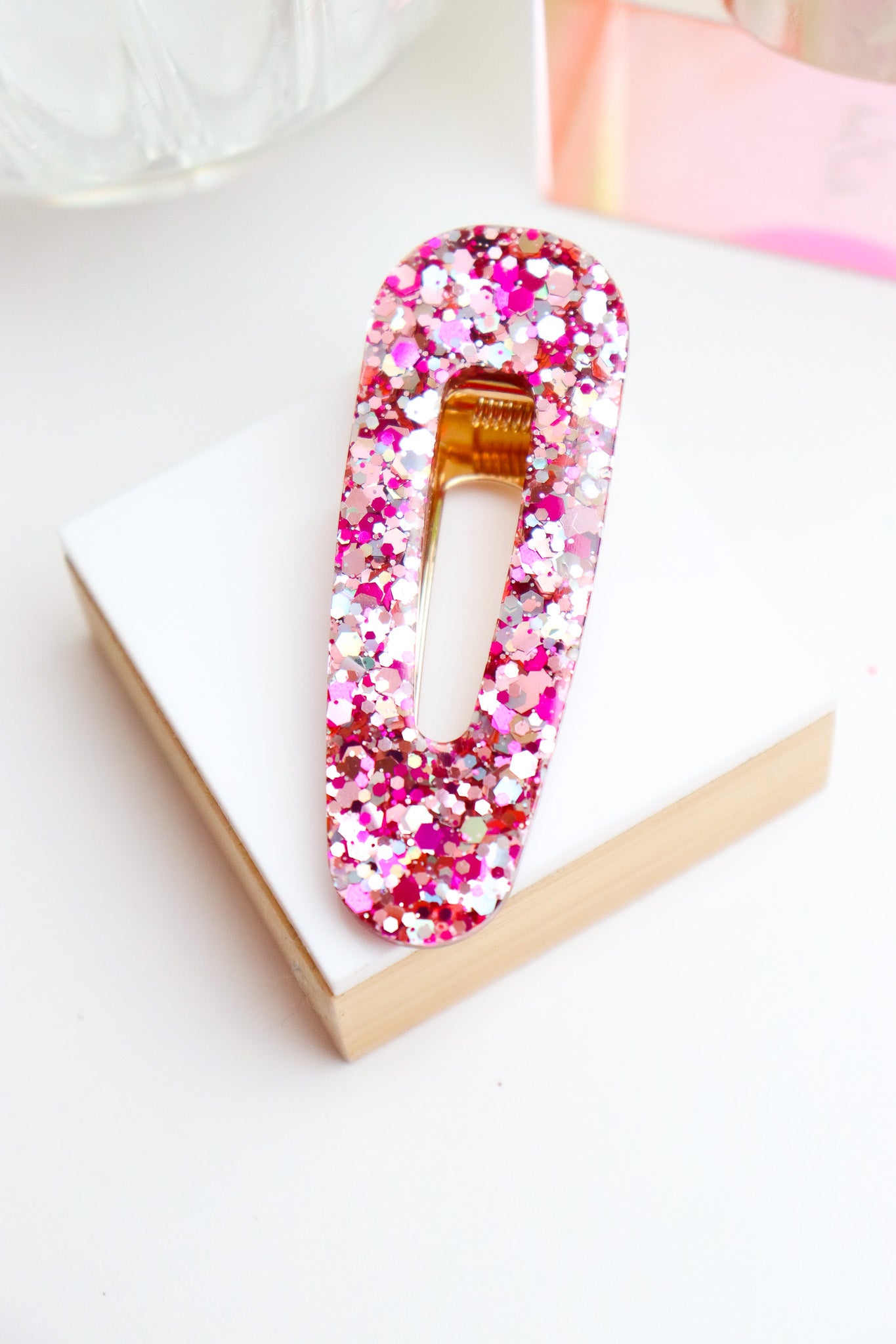 Barrette Blossom Holographique