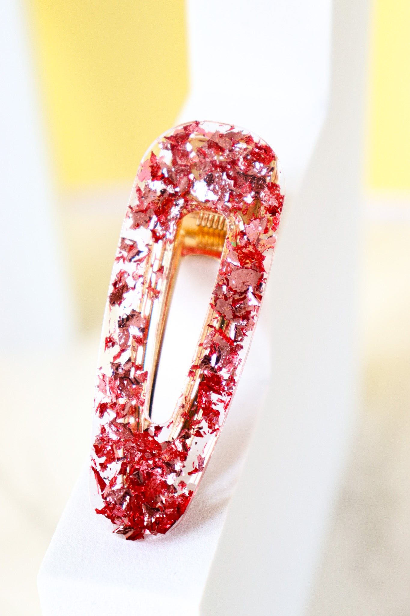 Barrette Alu Rose Gold