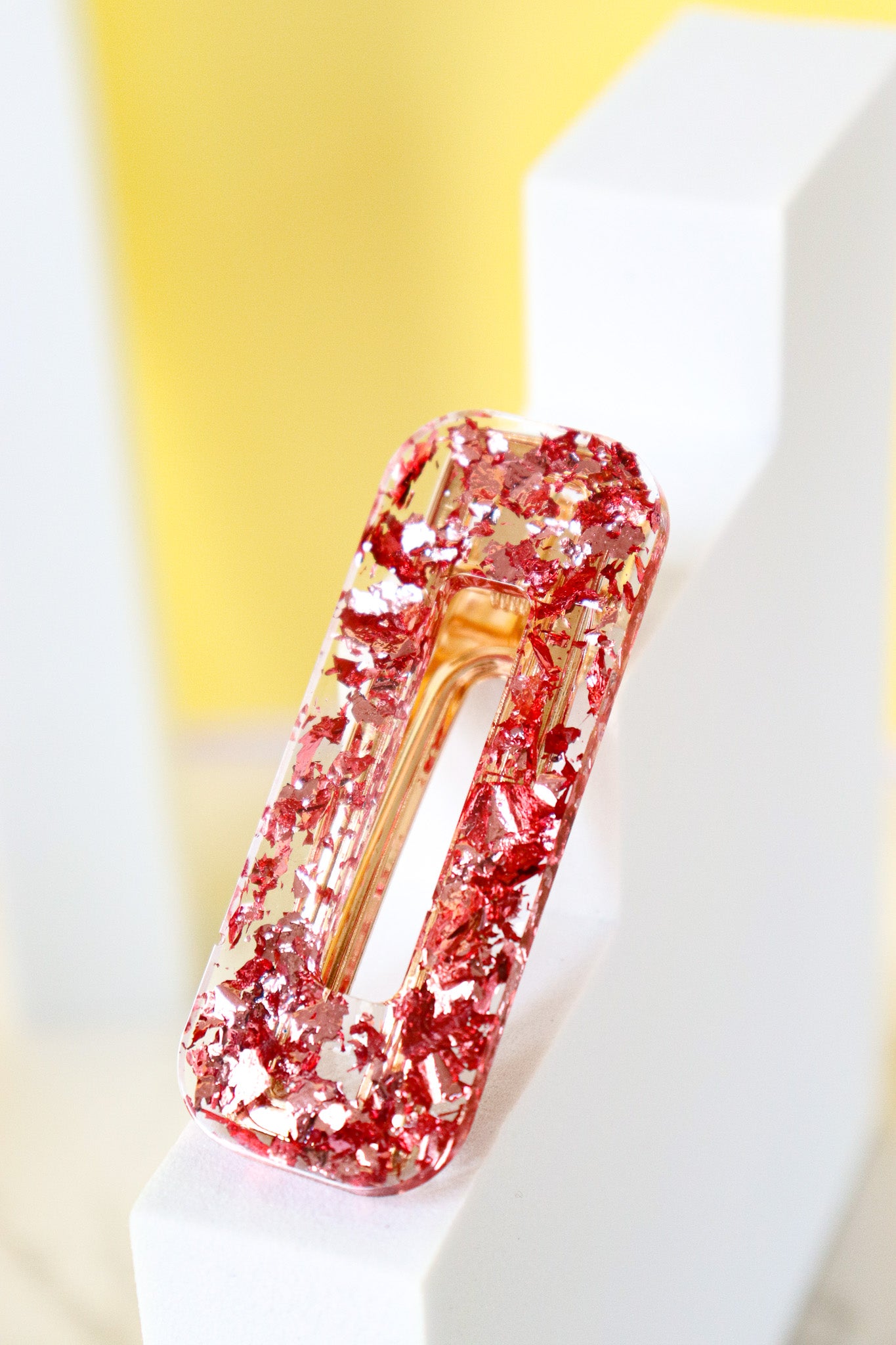 Barrette Alu Rose Gold