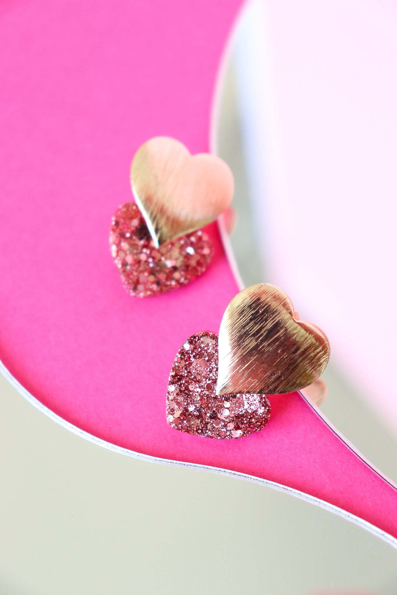 Boucles d'oreilles Caroline Rose gold