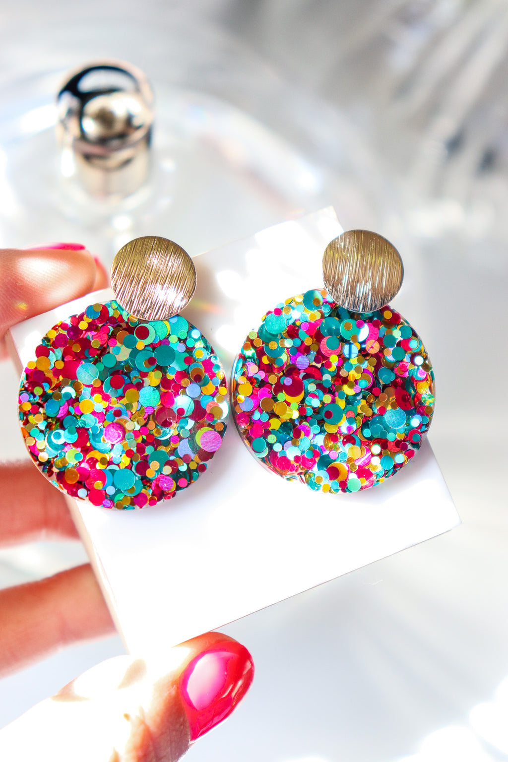 Boucles d'oreilles Béa Joie Vert