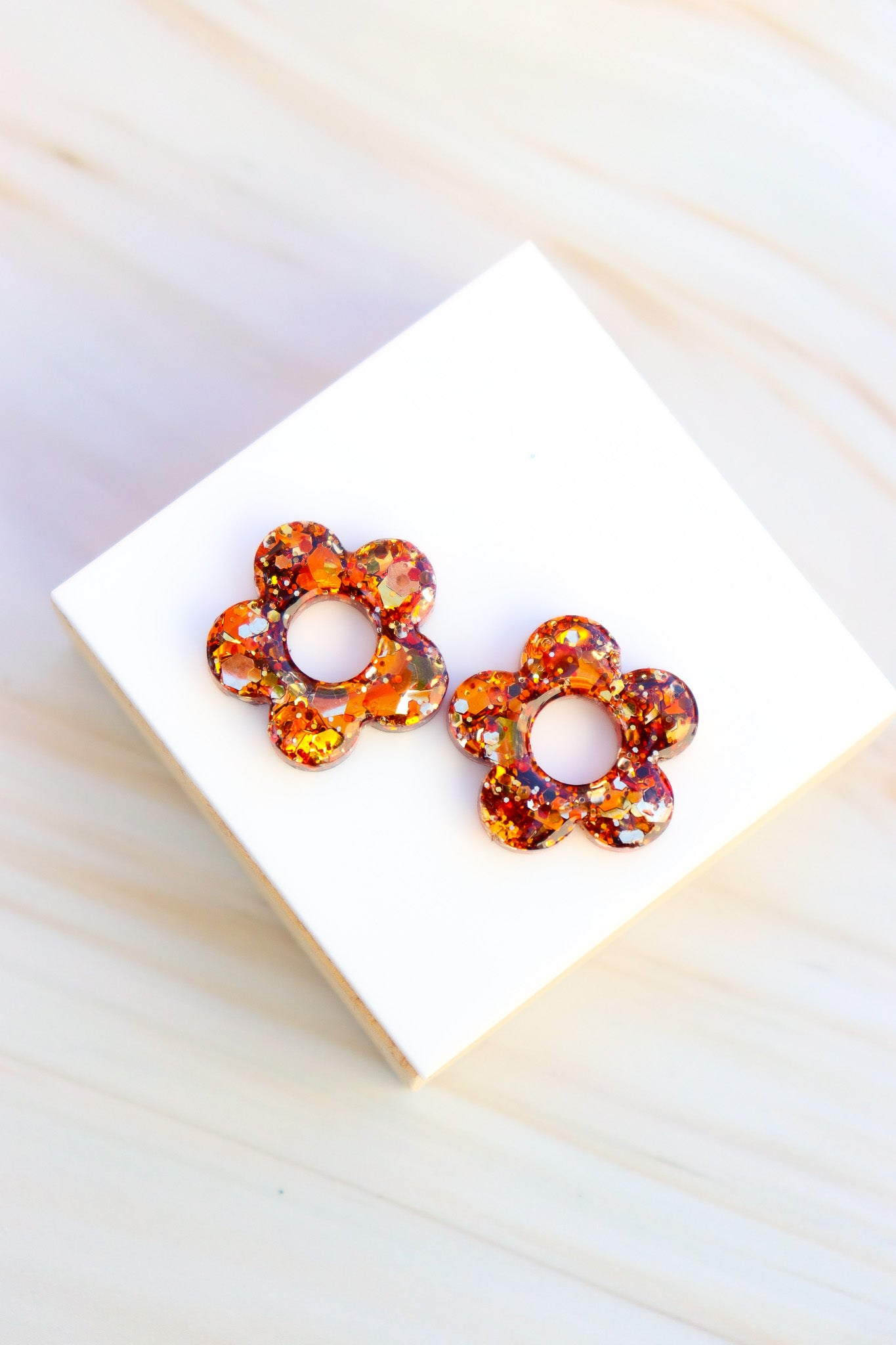 Créoles Isabelle Paillettes Bronze