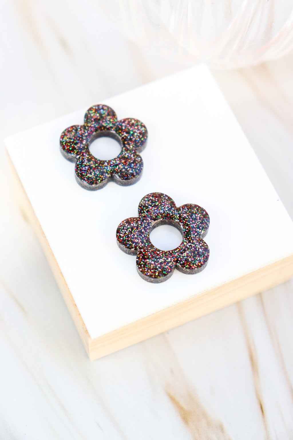 Créoles Isabelle Paillettes Dark Browm