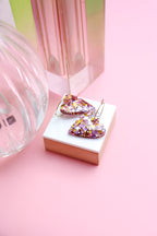 Boucles d'oreilles Mimi Printemps holographique