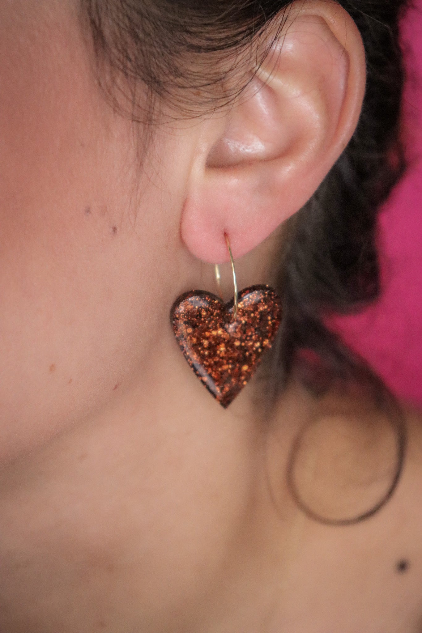 Boucles d'oreilles Mimi Moka