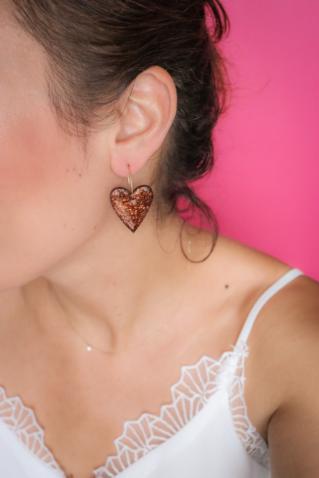 Boucles d'oreilles Mimi Moka