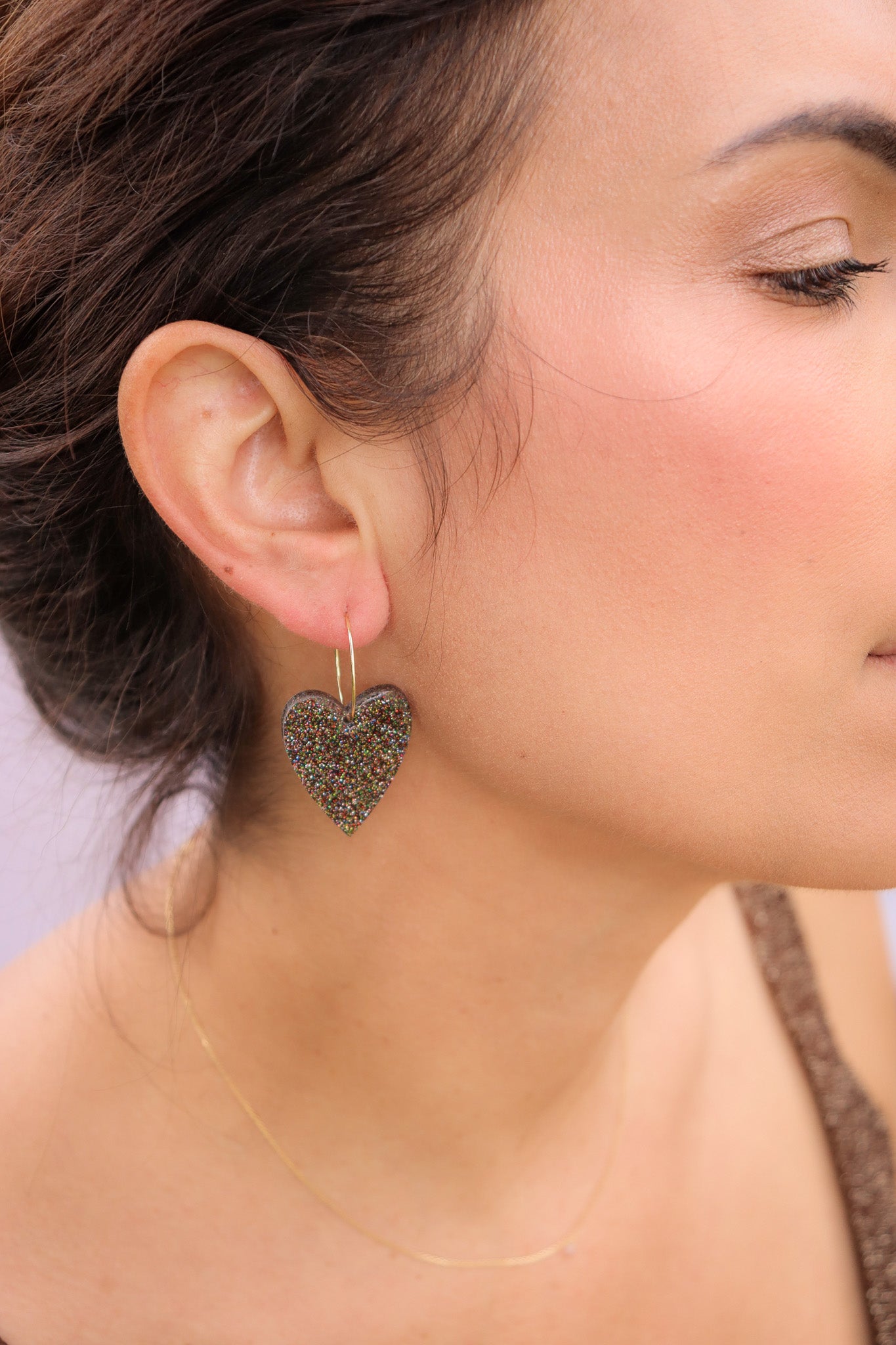 Boucles d'oreilles Mimi Dark Brown