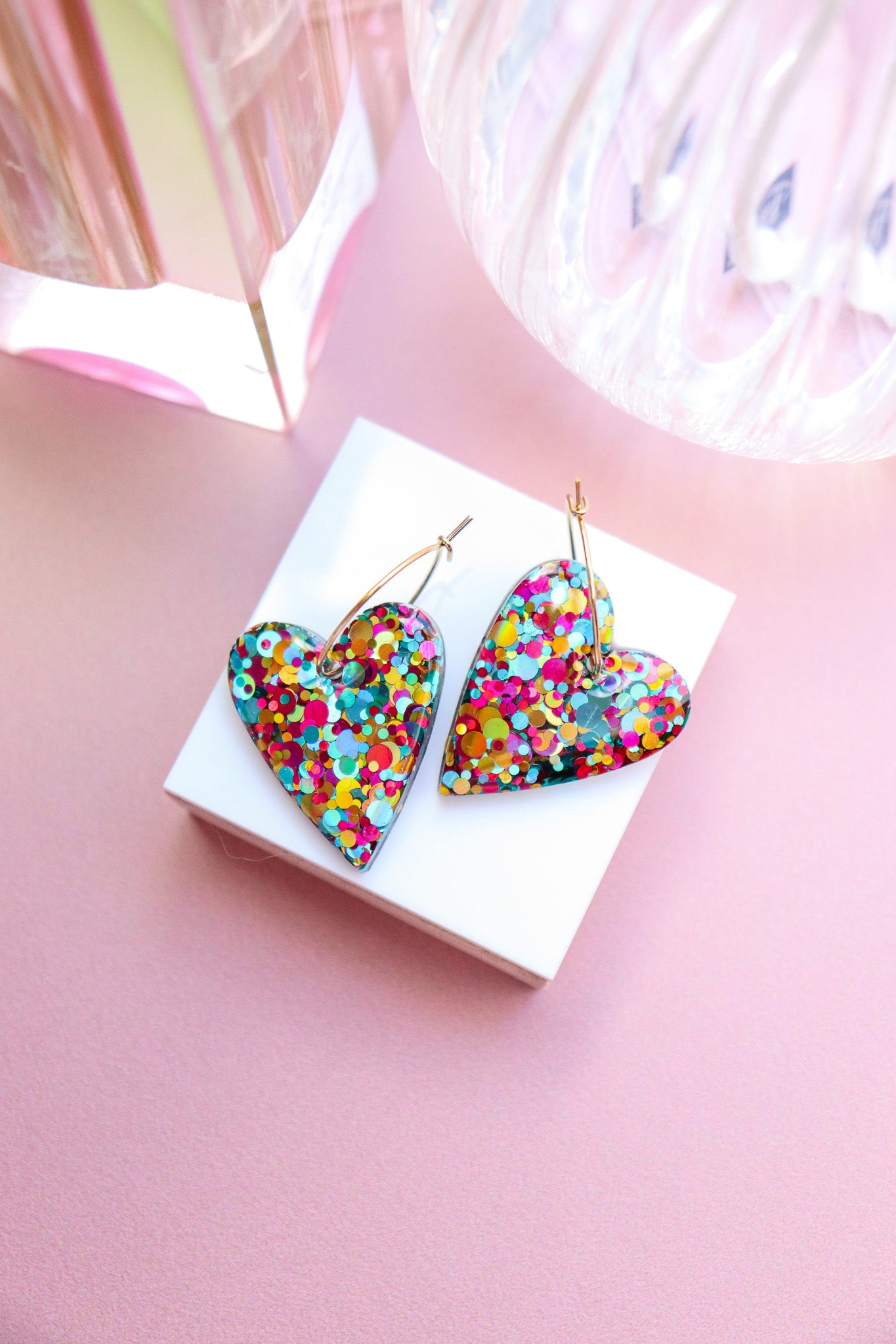 Boucles d'oreilles Mimi Joie vert