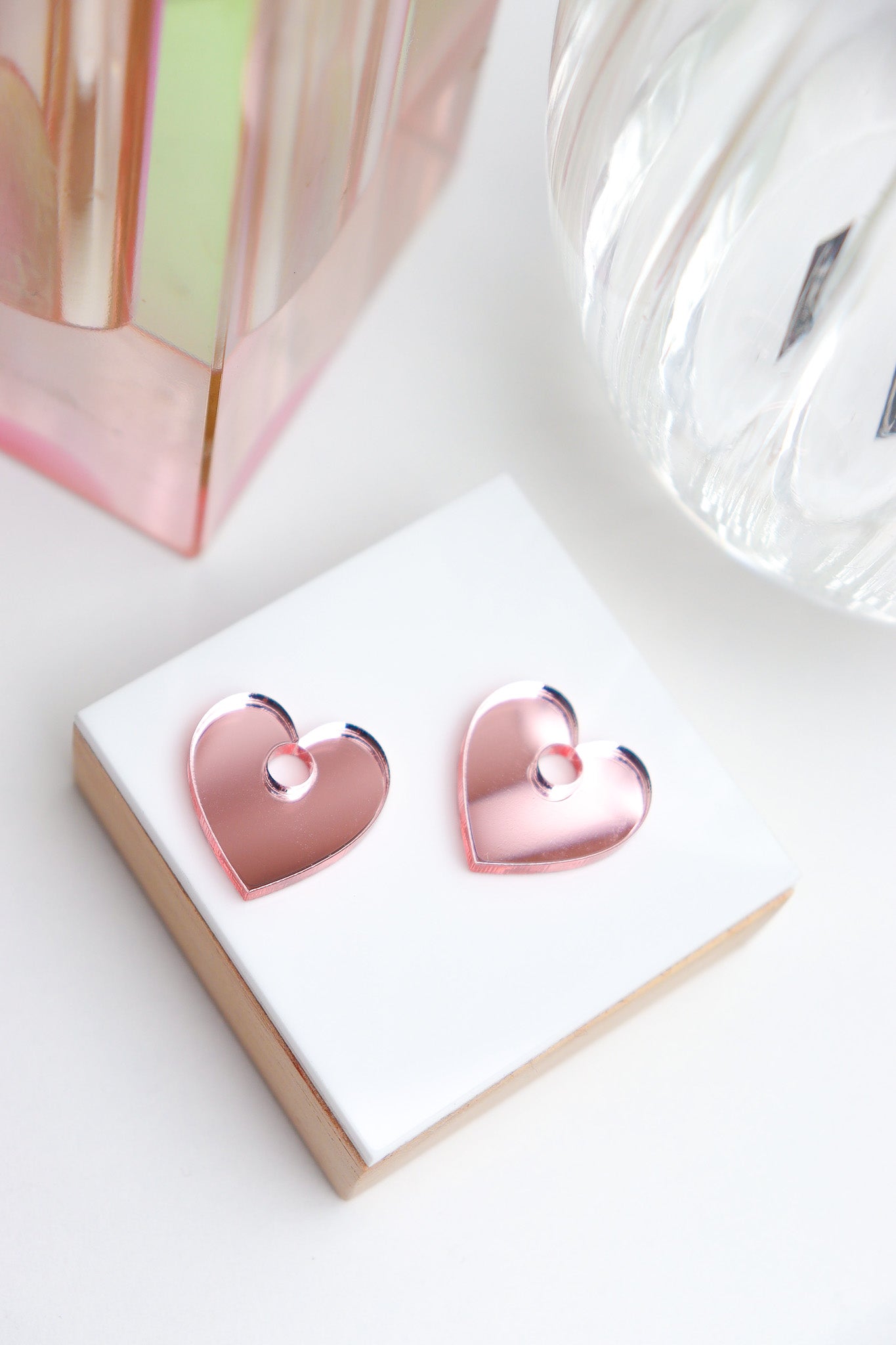 Créoles Victoire Miroir Rose Gold