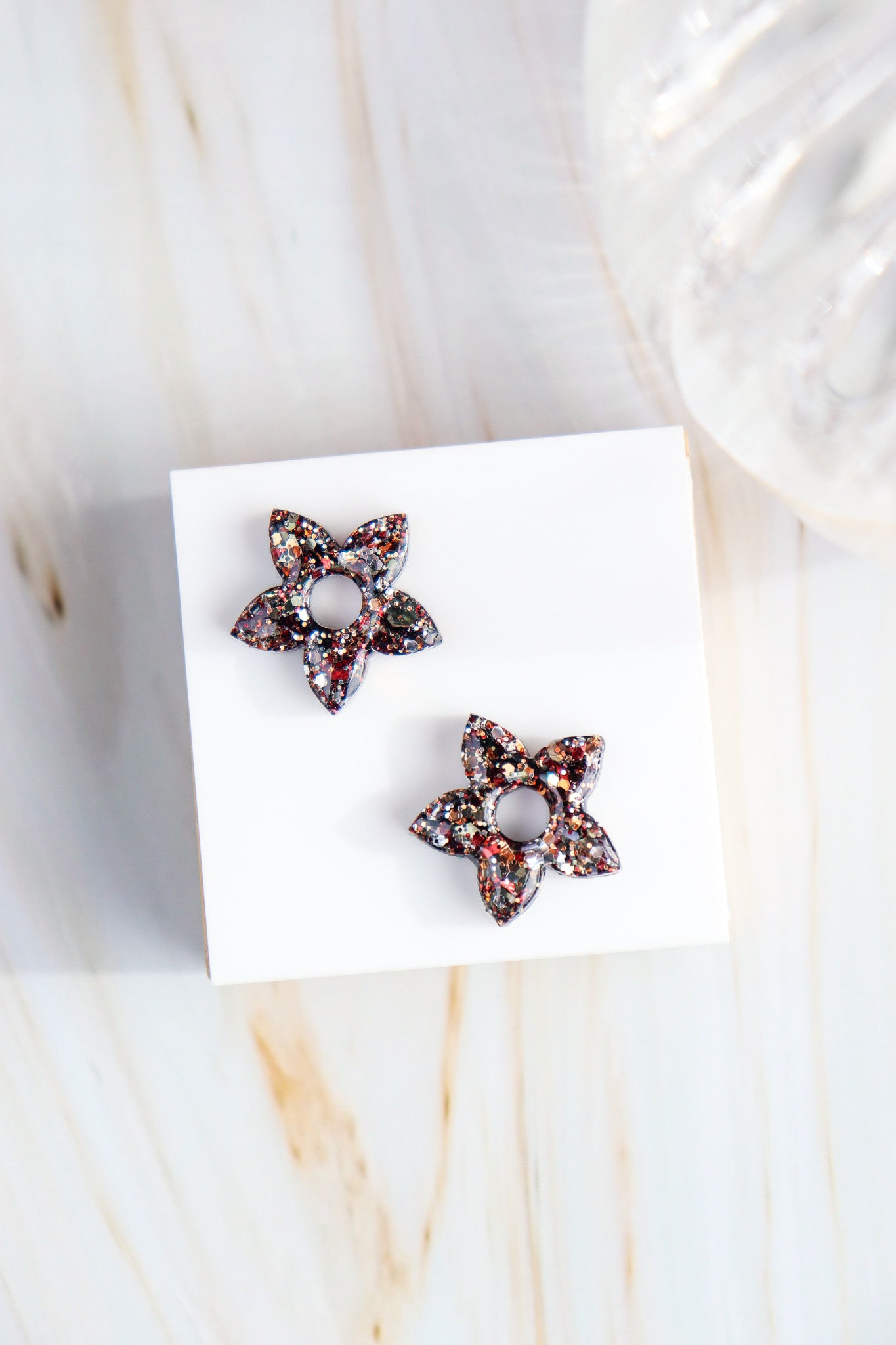 Créoles Naia Paillettes Army