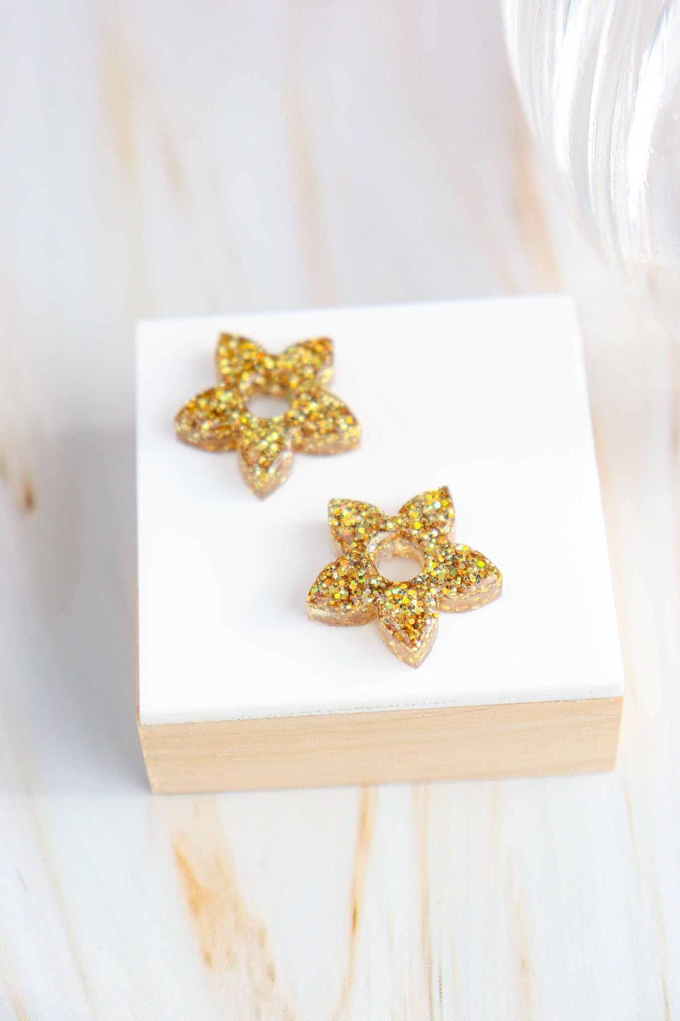 Créoles Naia Paillettes Or