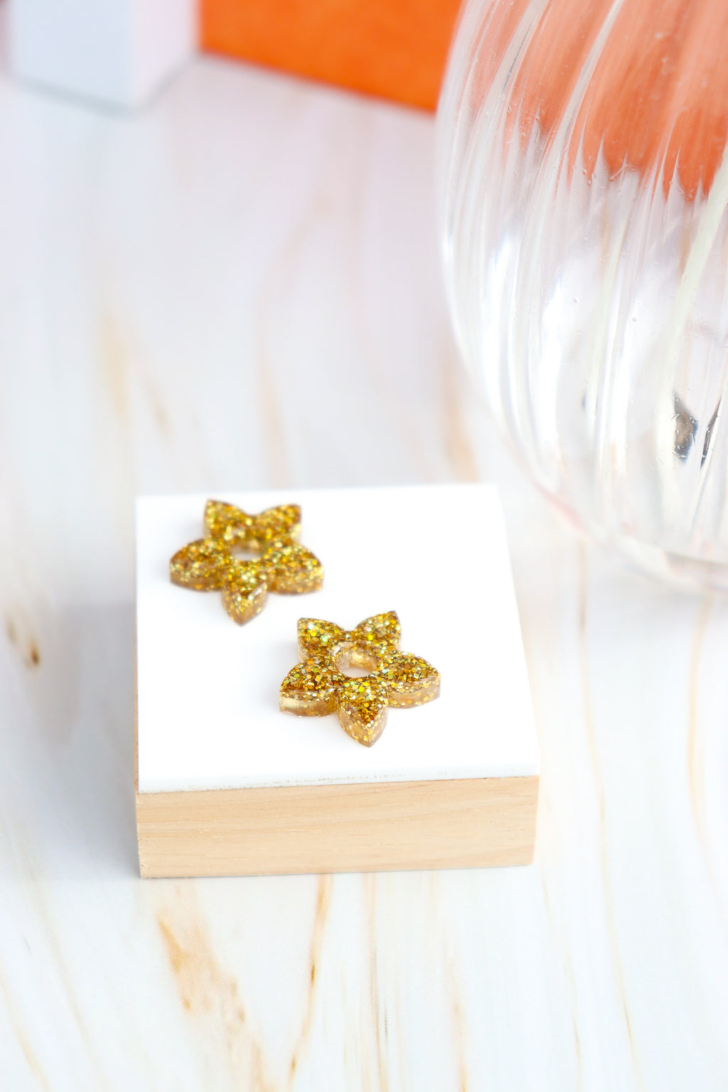 Créoles Naia Paillettes Or