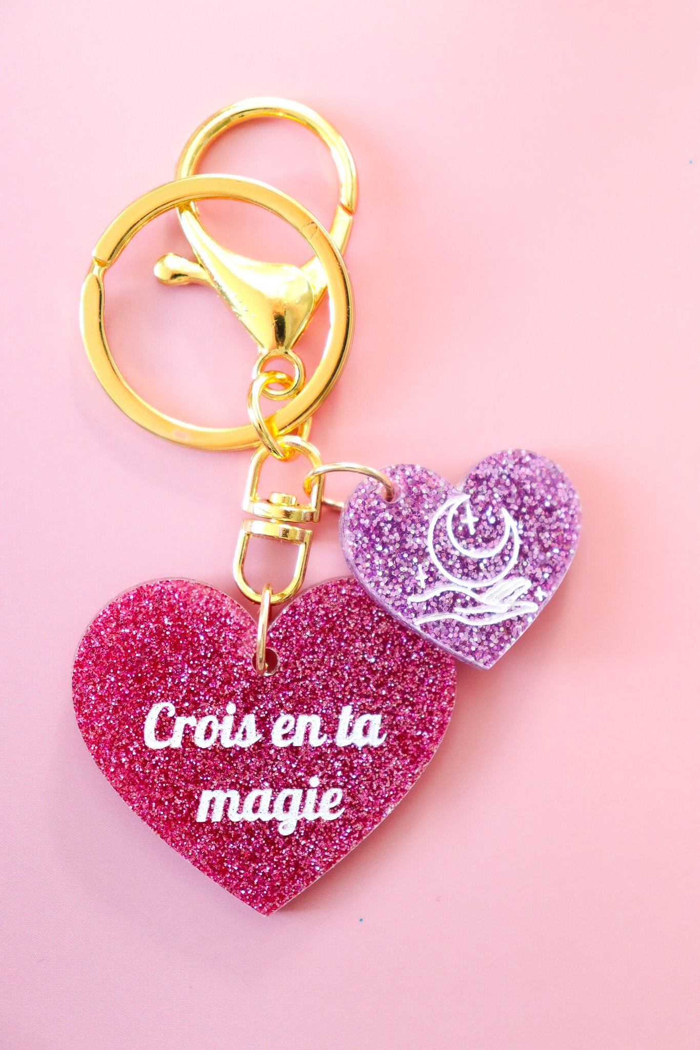 Porte clés Crois en ta magie
