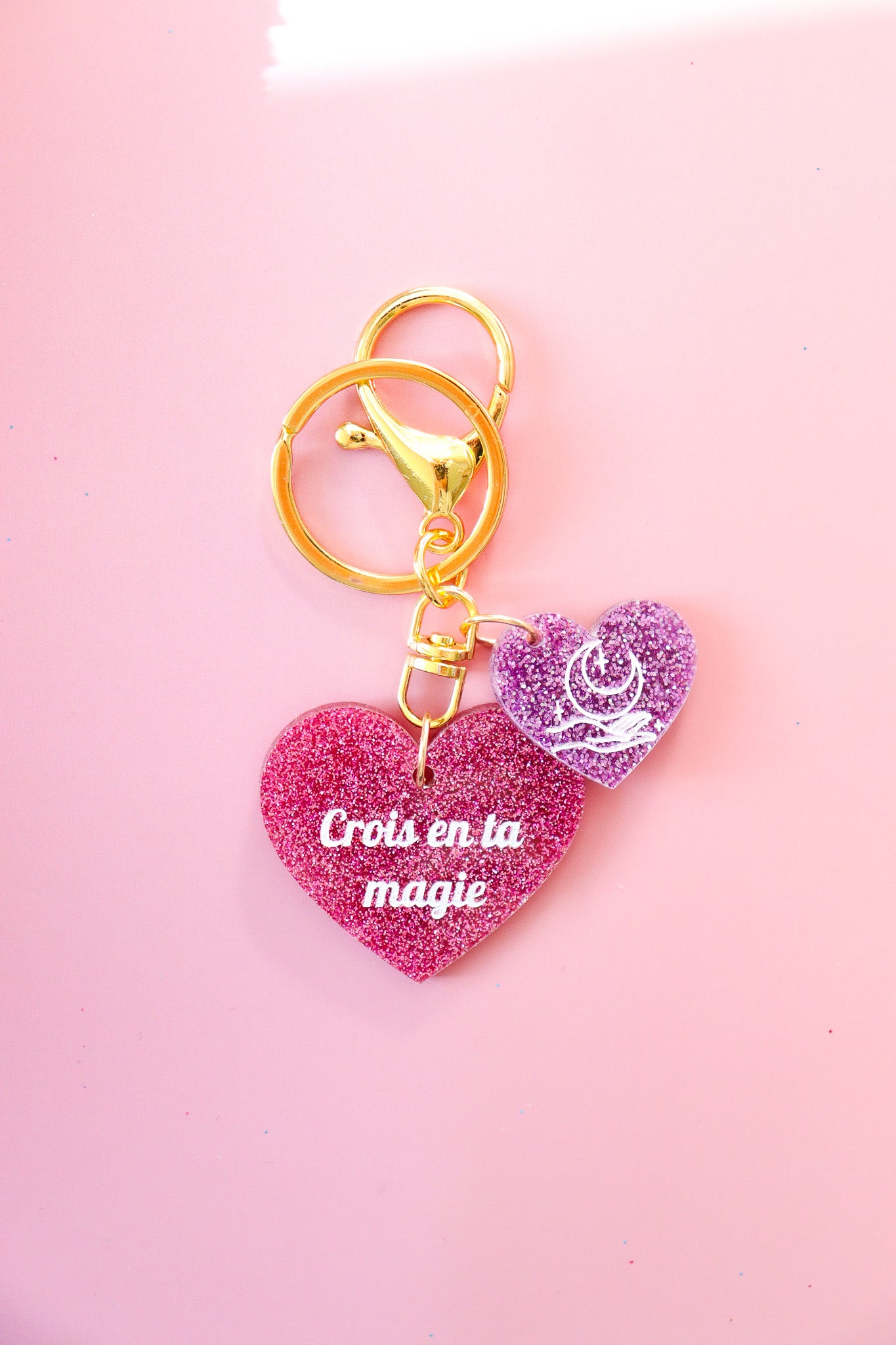 Porte clés Crois en ta magie