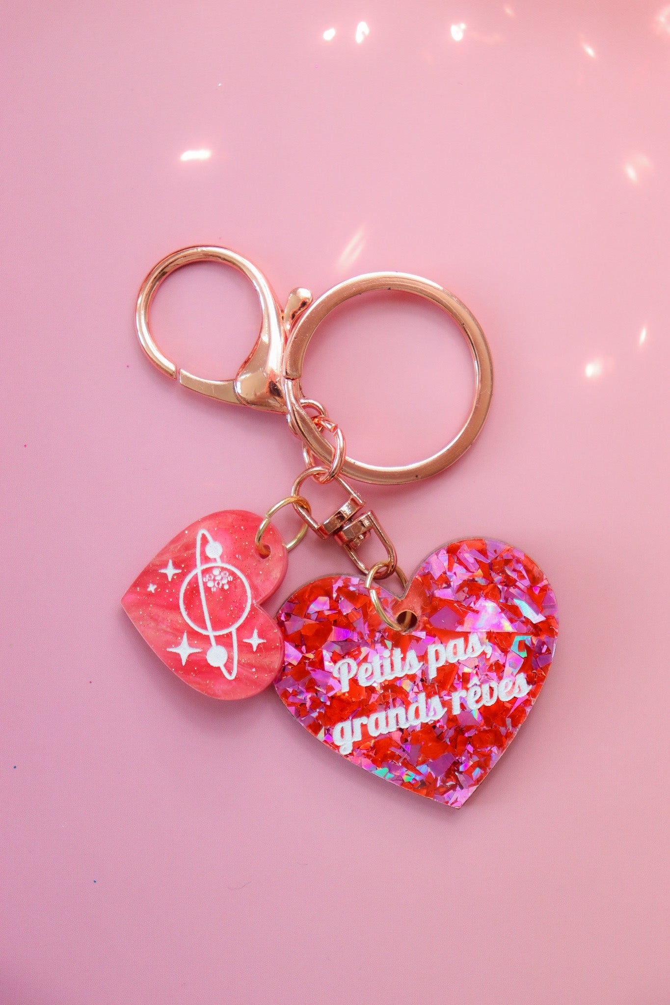 Porte clés Petits Pas Grands Rêves