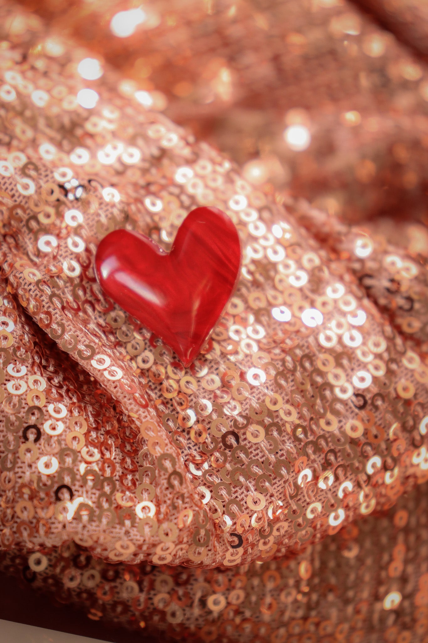 Pin's Coeur Rouge Piment