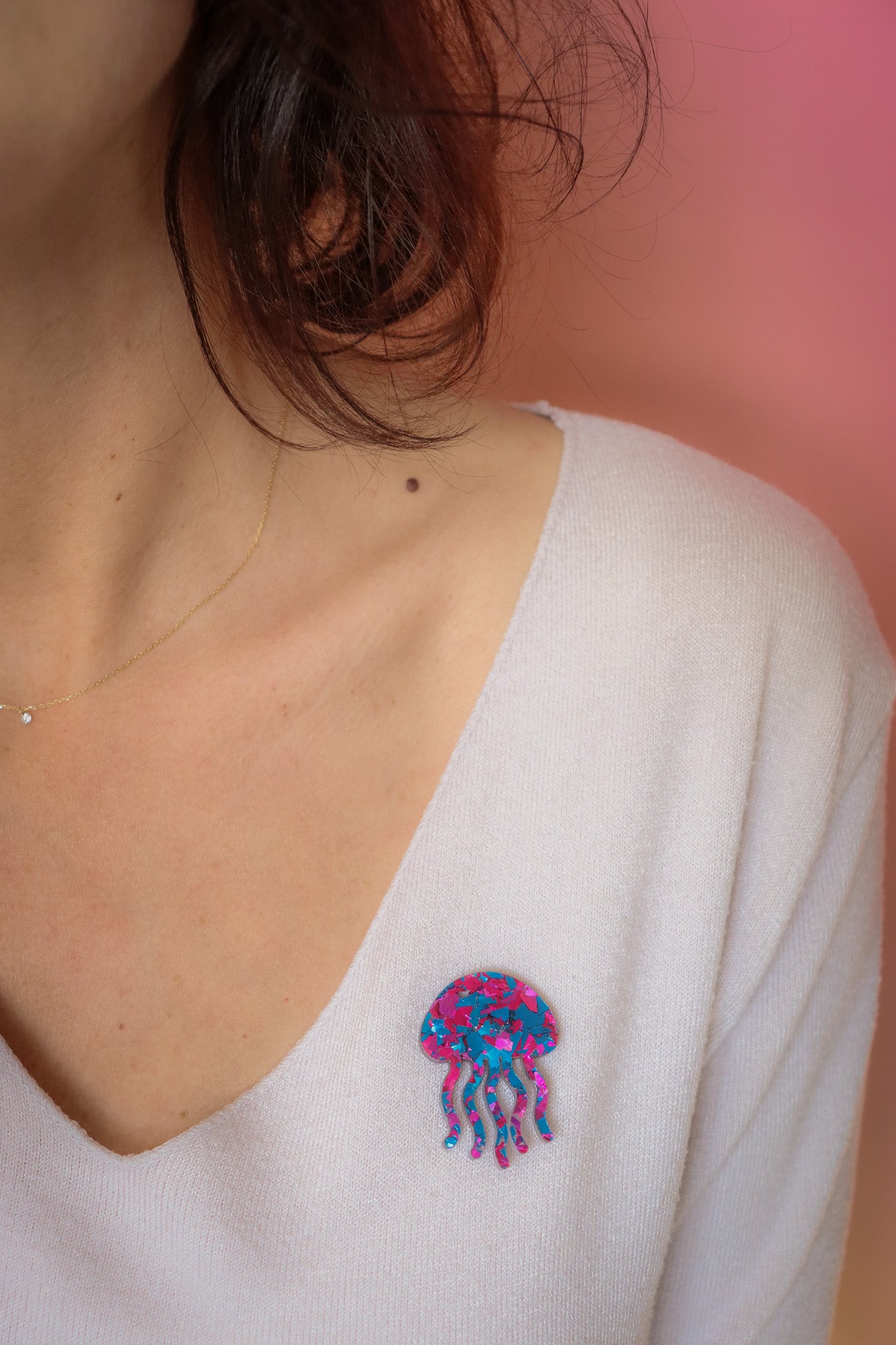 Pin's Méduse