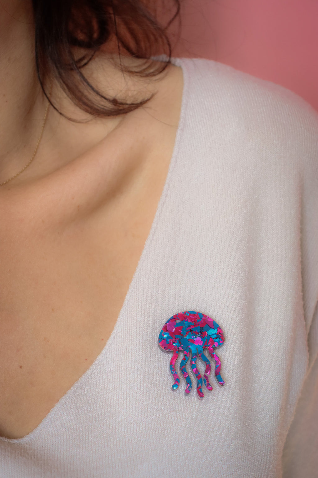 Pin's Méduse
