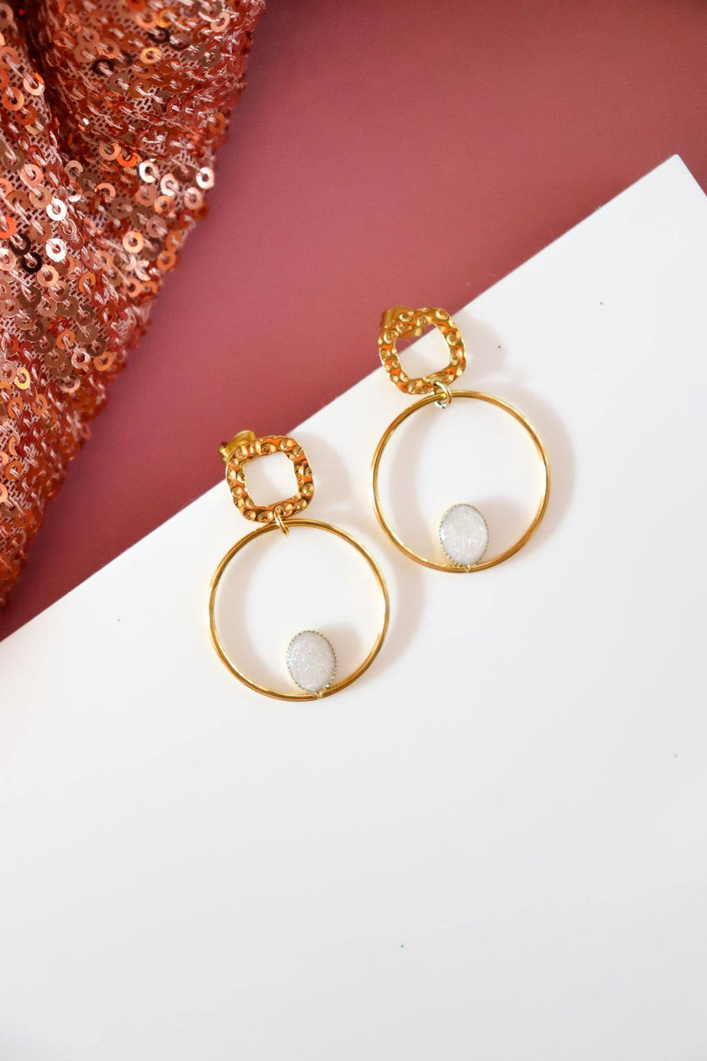 Boucles d'oreilles Sol