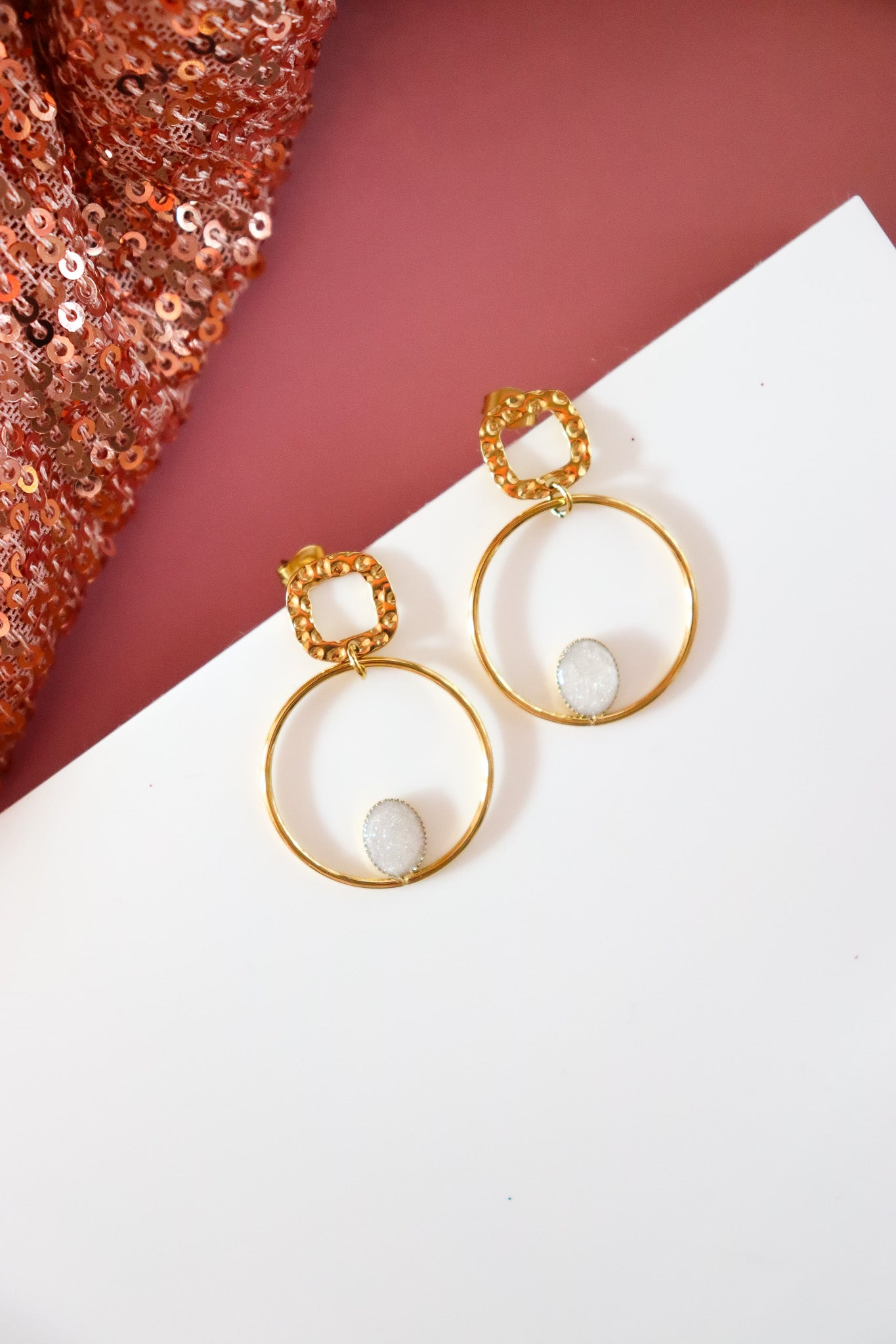 Boucles d'oreilles Sol