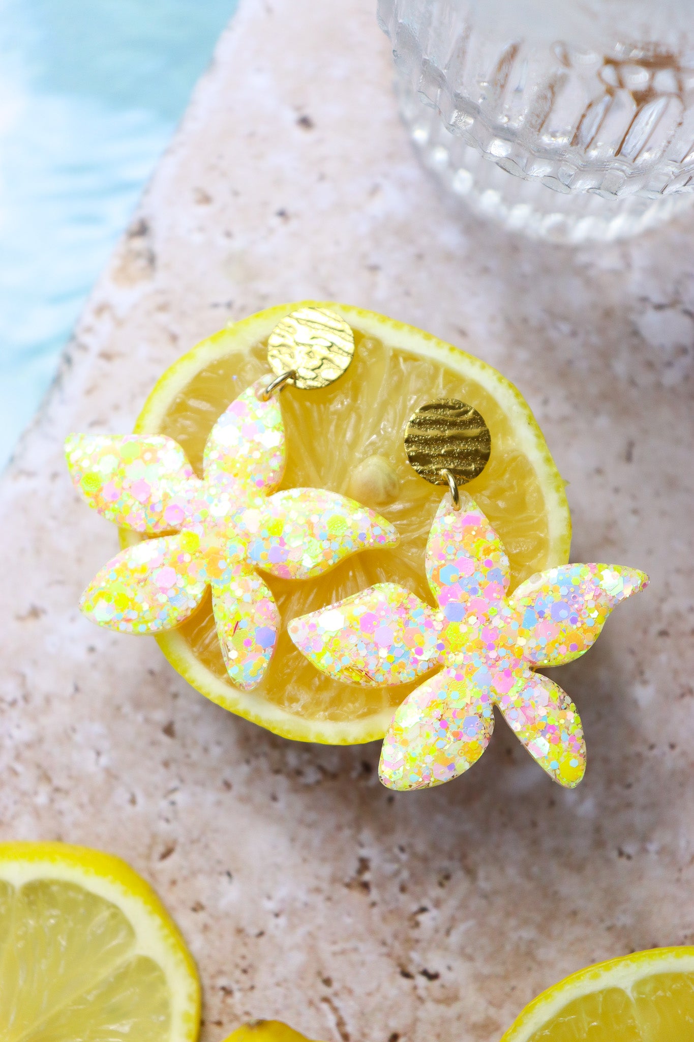 Boucles d'oreilles Tiana Citronnade