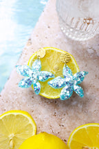 Boucles d'oreilles Tiana Lagon