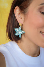 Boucles d'oreilles Tiana Lagon