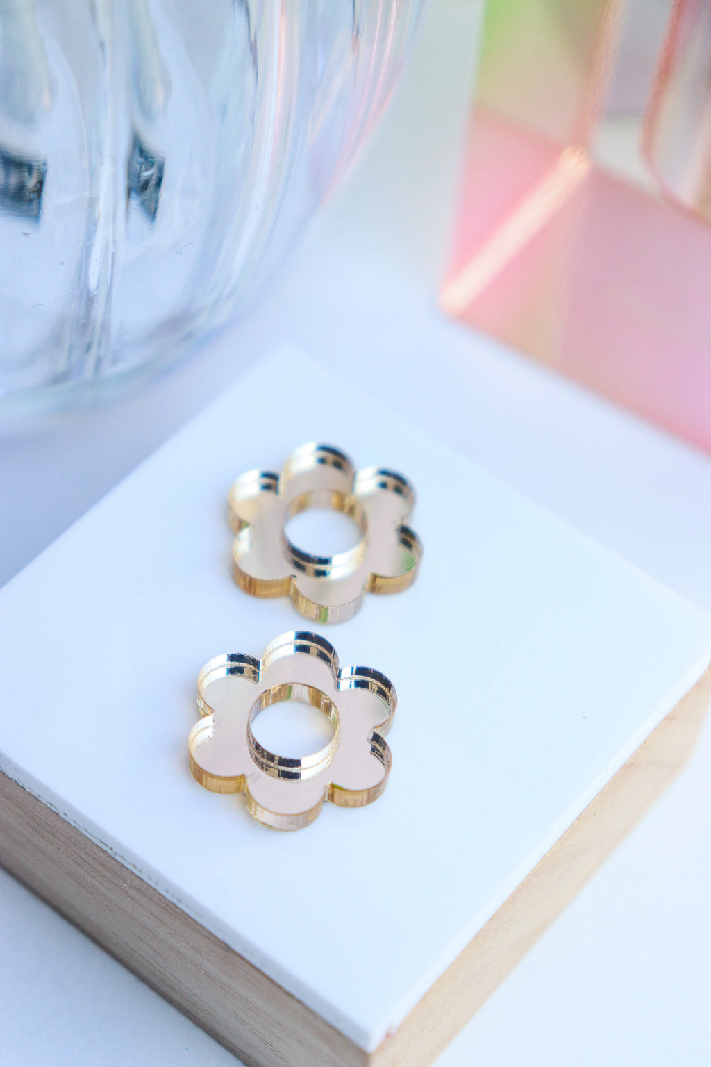 Créoles Vivienne Miroir Or