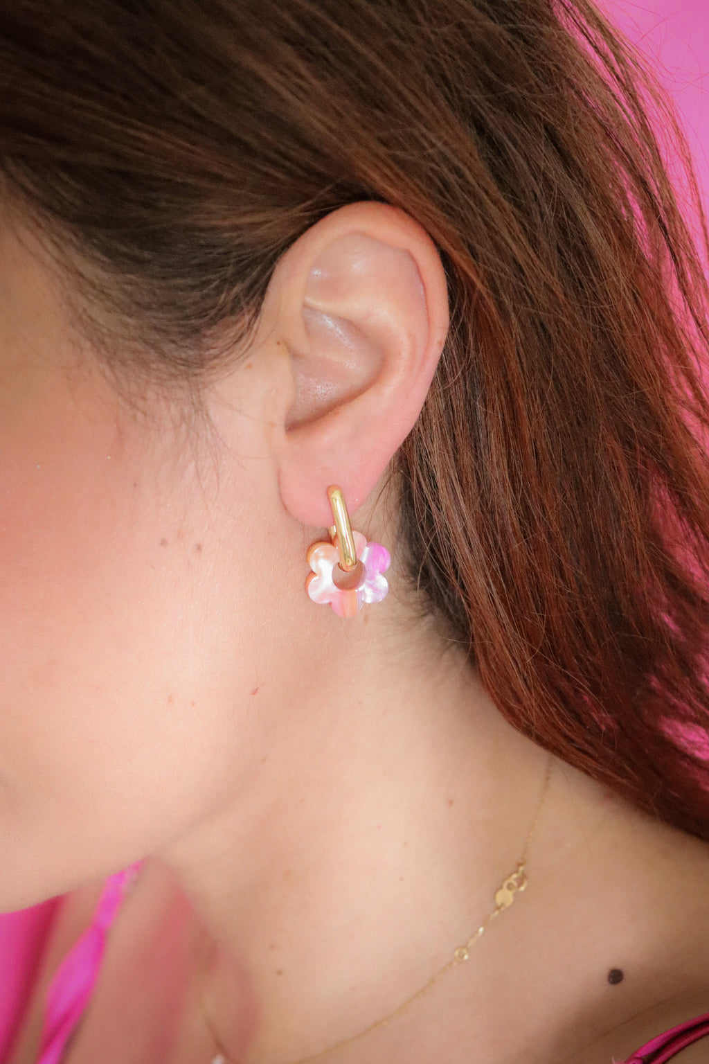 Créoles Vivienne Nacré Tropique