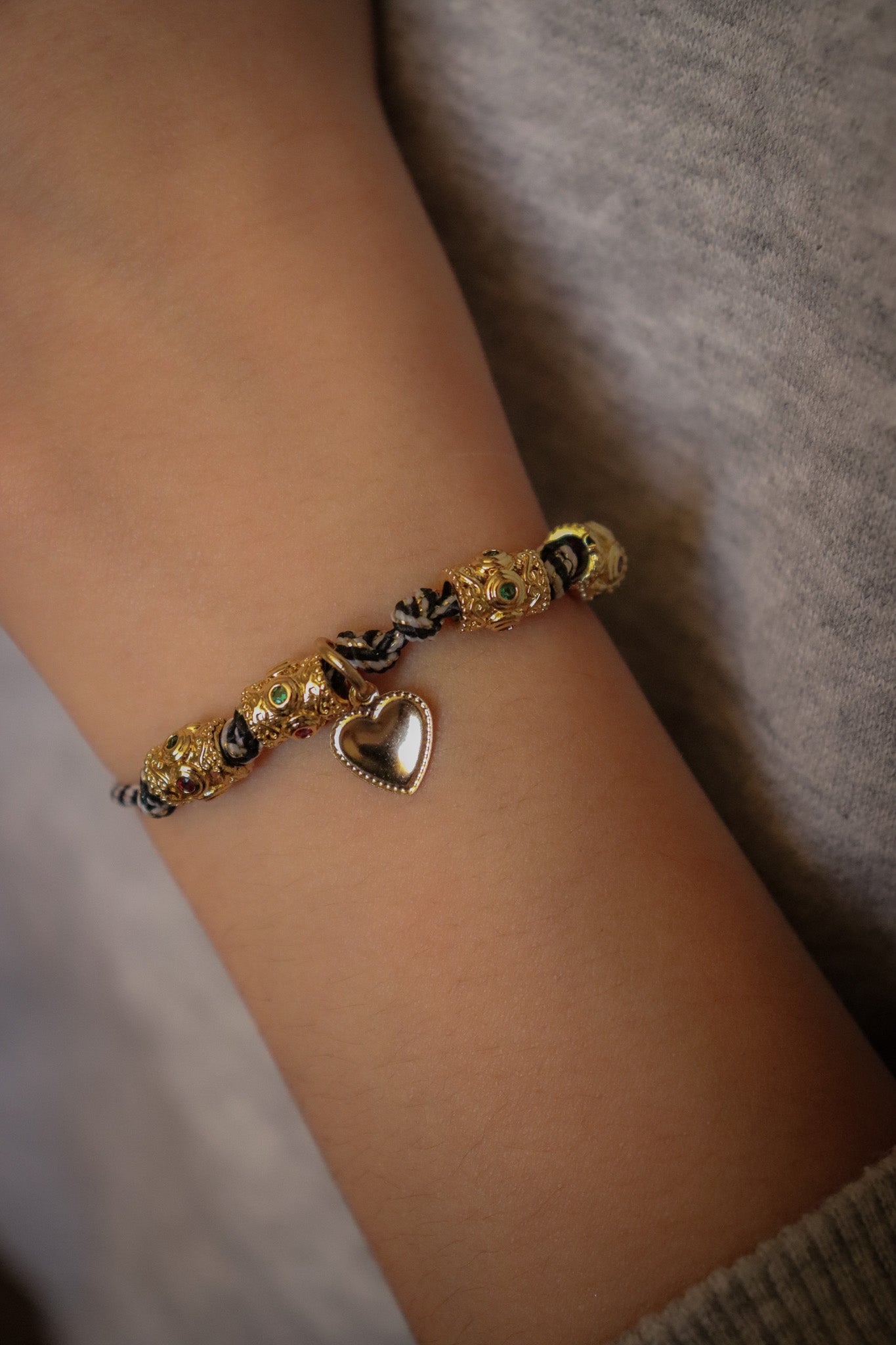 Bracelet Kori Noir argent