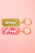 Porte clés à message - Girl Power