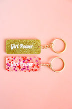Porte clés à message - Girl Power